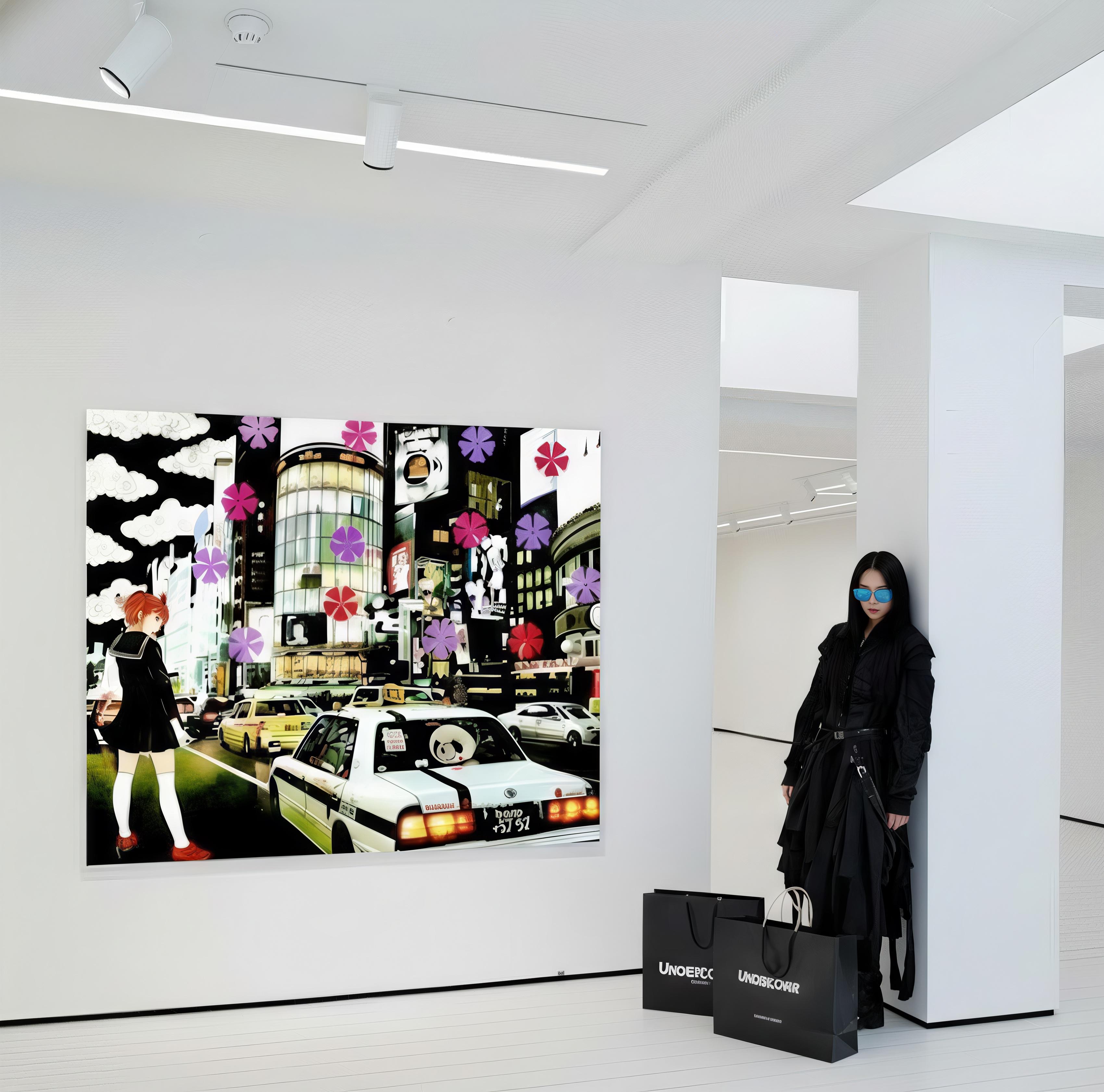 Pandasan 57-57 : Les fleurs de minuit dans l'ombre de Tokyo en vente 3