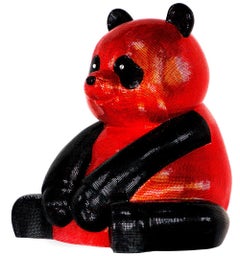 A Pandasan 's  in Red and Onyx Radiance : Dazzling Opulence