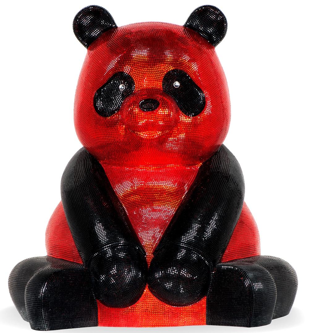 A Pandasan 's  in Red and Onyx Radiance : Dazzling Opulence For Sale 3