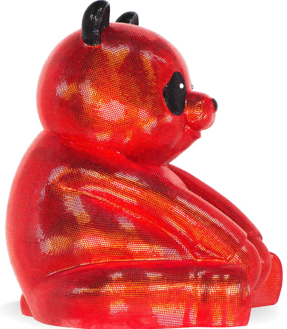 Un Pandasan éblouissant : Écarlate scintillante en vente 7