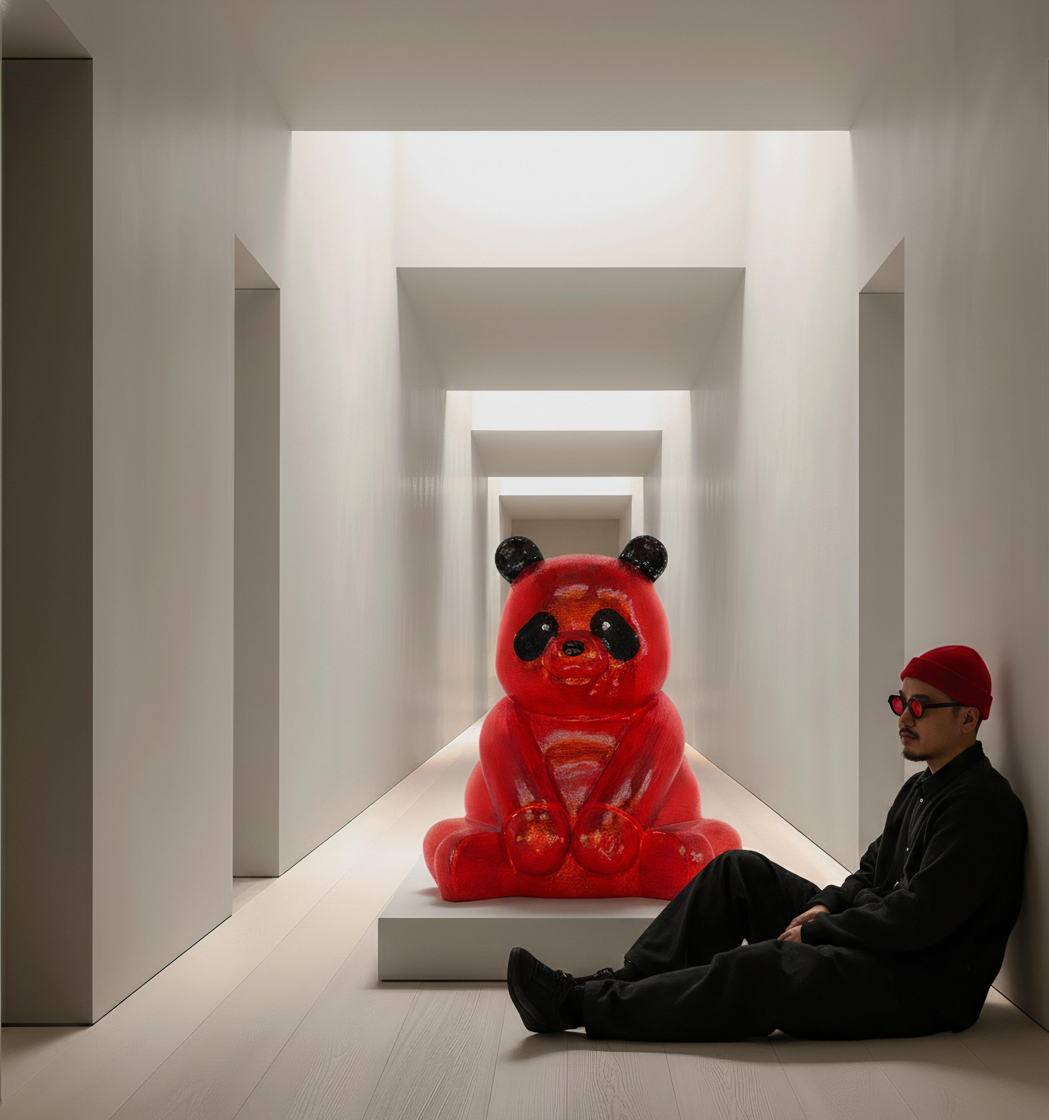 2011, 8 Editions
mix media resin and diamondssstrass
39 1/3 × 35 4/10 × 35 4/10 in - 100 × 90 × 90 cm
L'œuvre est signée par l'Artistics, gravée avec le numéro d'édition et la date sous la base.
Les œuvres sont accompagnées d'un certificat