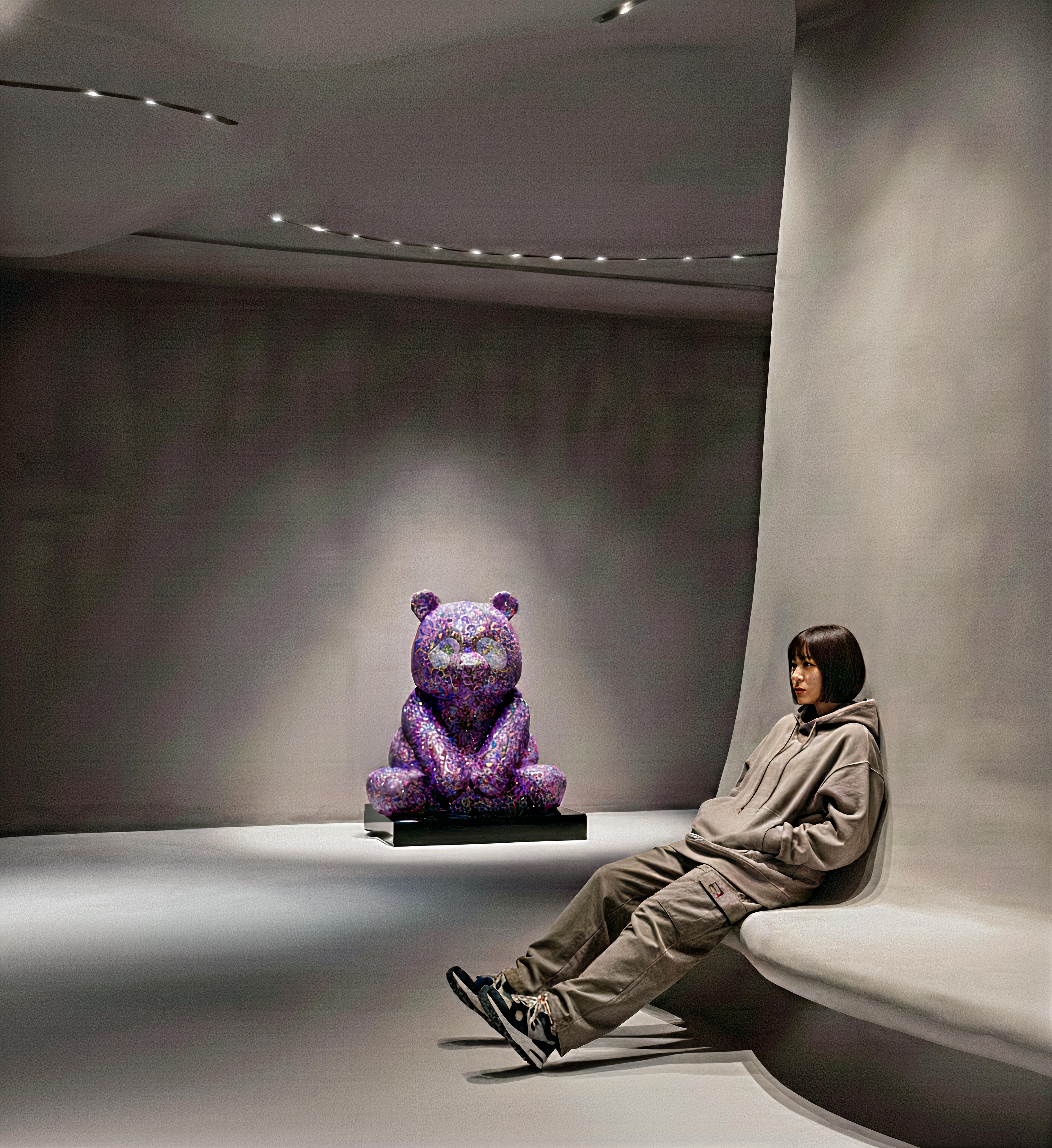 A Pandasan's Radiance : Rose Quartz Luminescence For Sale 4