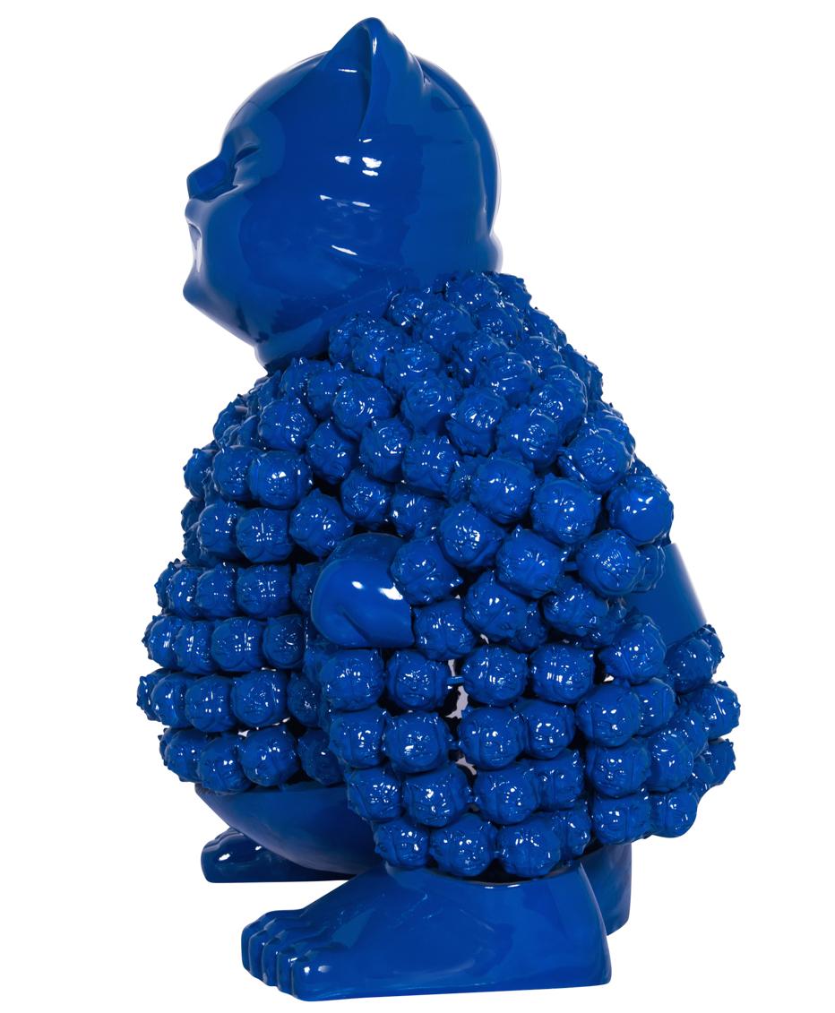 Azure Sumonmyoji's Resonance : A Harmonious Ode to Onmyōdō's Dance of Dualities en vente 7