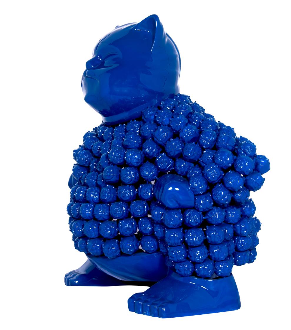 Azure Sumonmyoji's Resonance : A Harmonious Ode to Onmyōdō's Dance of Dualities en vente 9