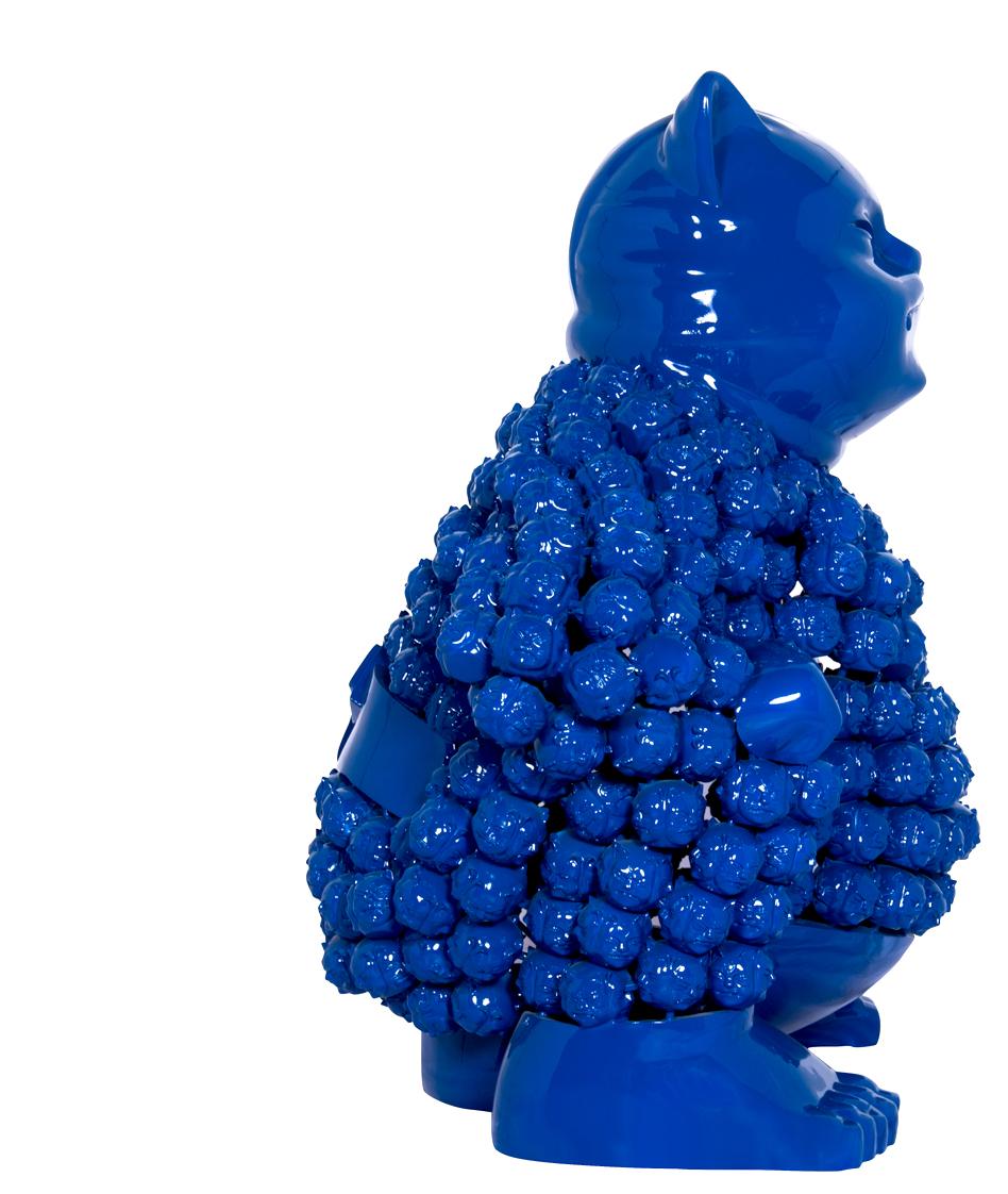 Azure Sumonmyoji's Resonance : A Harmonious Ode to Onmyōdō's Dance of Dualities en vente 10