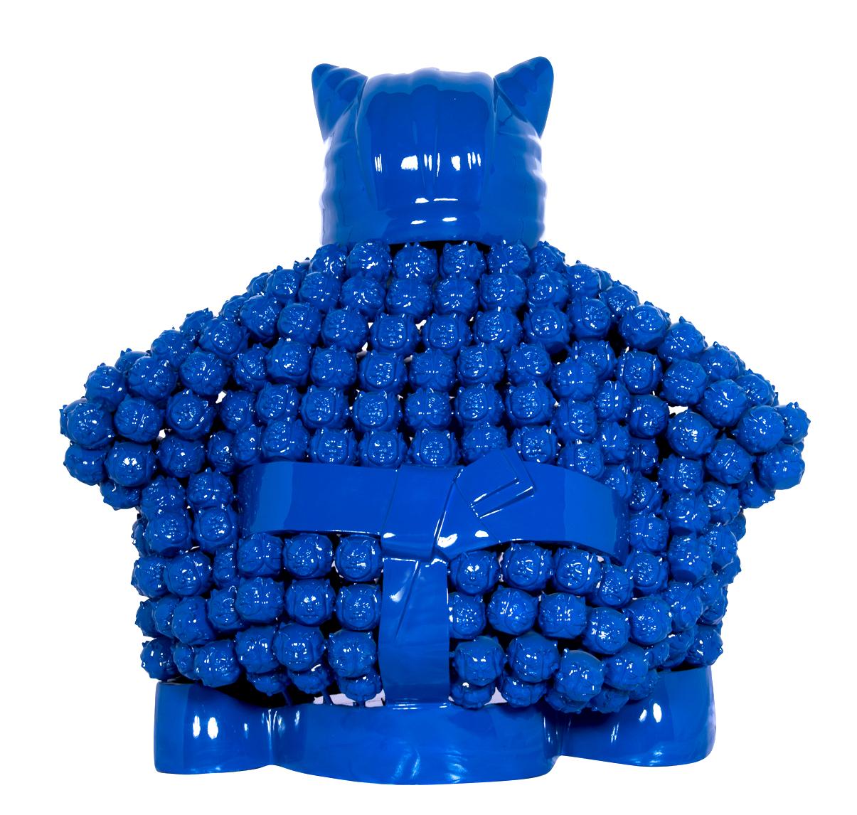 Azure Sumonmyoji's Resonance : A Harmonious Ode to Onmyōdō's Dance of Dualities en vente 5