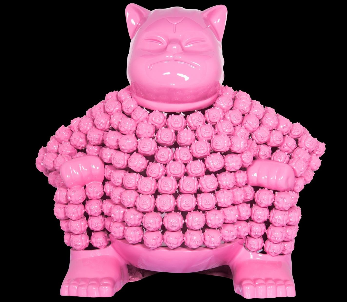 Candy Sumonmyoji's Resonance : A Harmonious Ode to Onmyōdō's Dance of Dualities - Contemporary Sculpture by HIRO ANDO