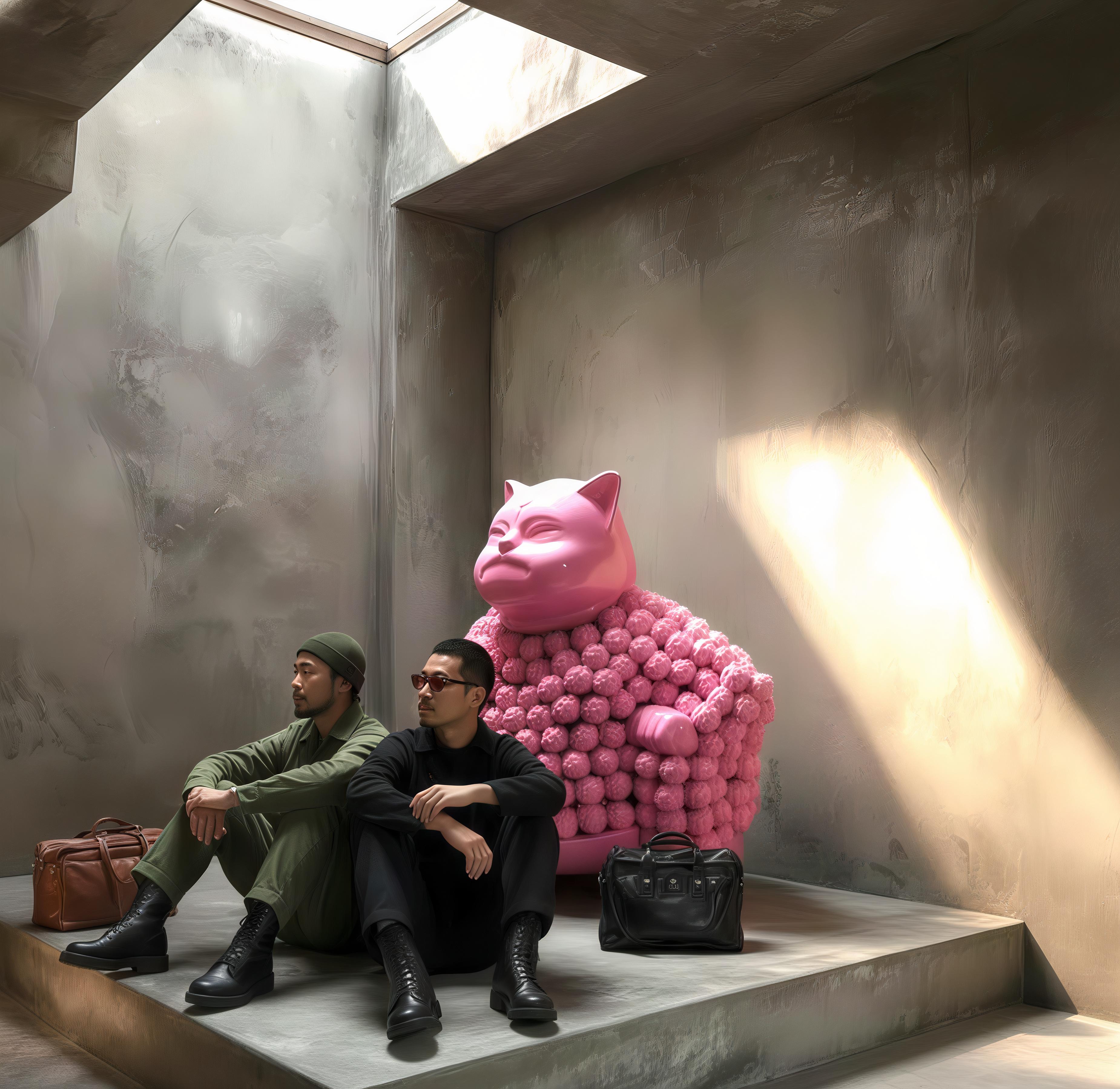 Candy Sumonmyoji's Resonance : A Harmonious Ode to Onmyōdō's Dance of Dualities For Sale 1