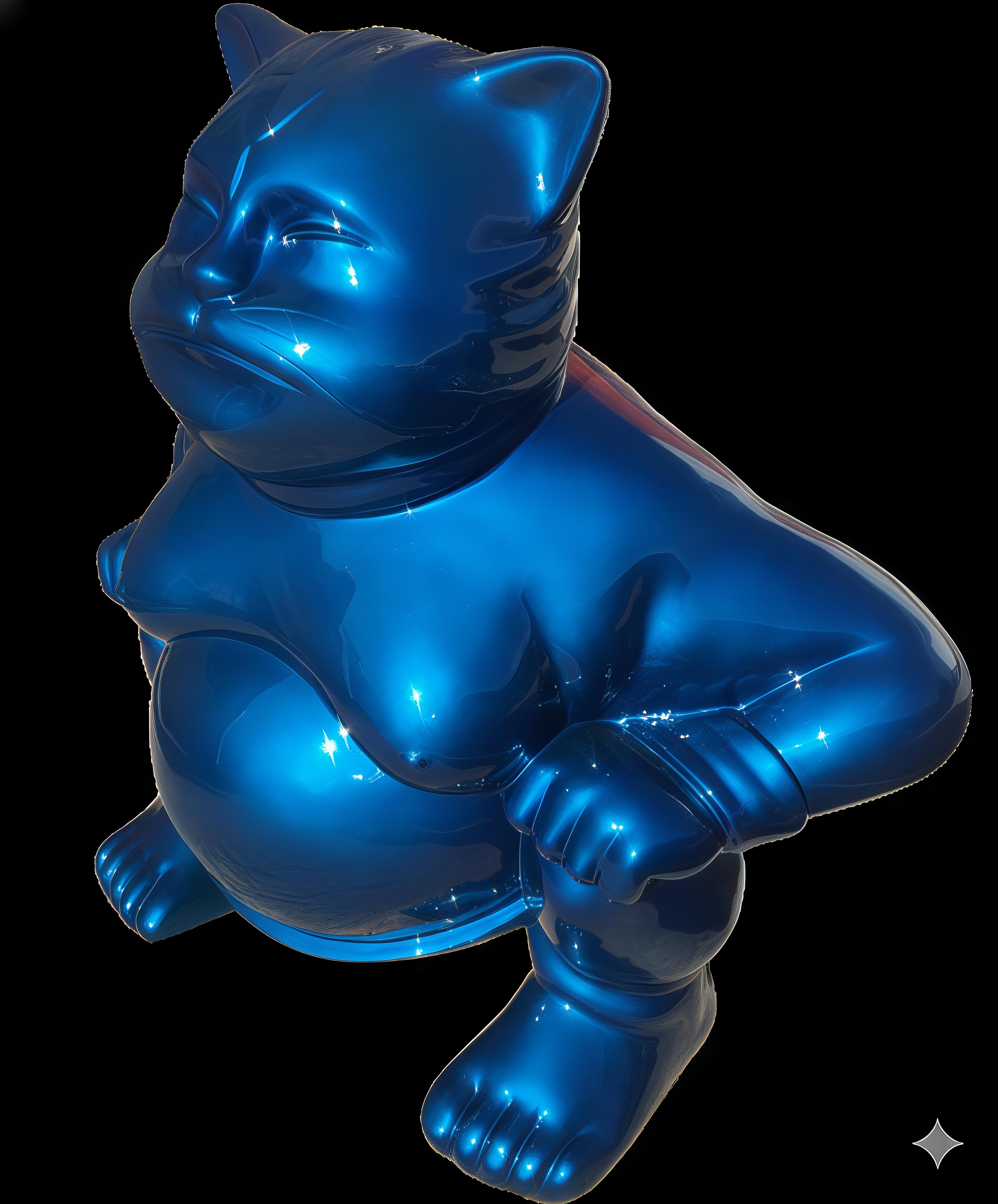 Elegant Sumocat :  Blu Dance and Battles of Balance For Sale 4