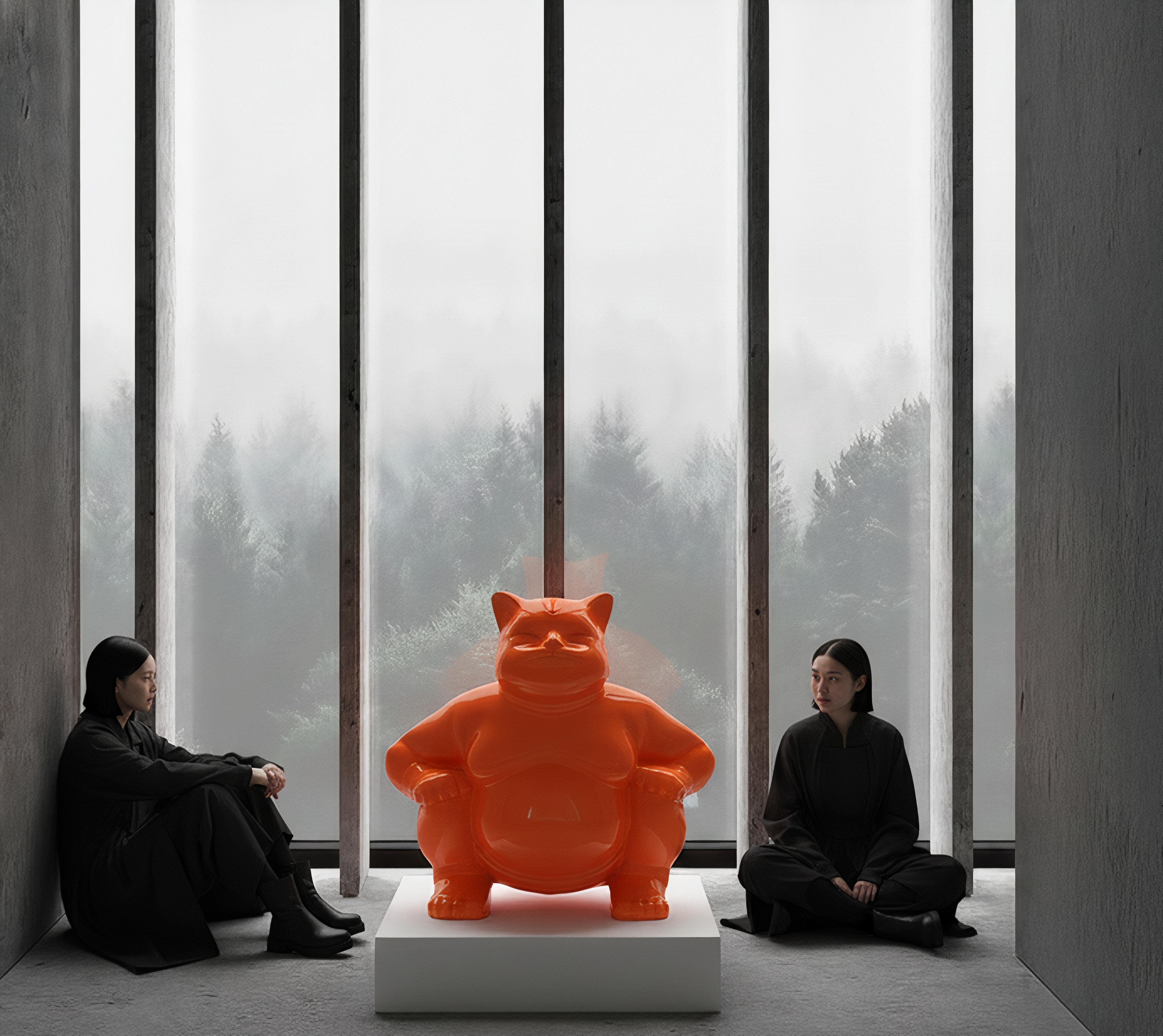 Eleganter Sumocat:  Orangentanz und Kämpfe um das Gleichgewicht im Angebot 2