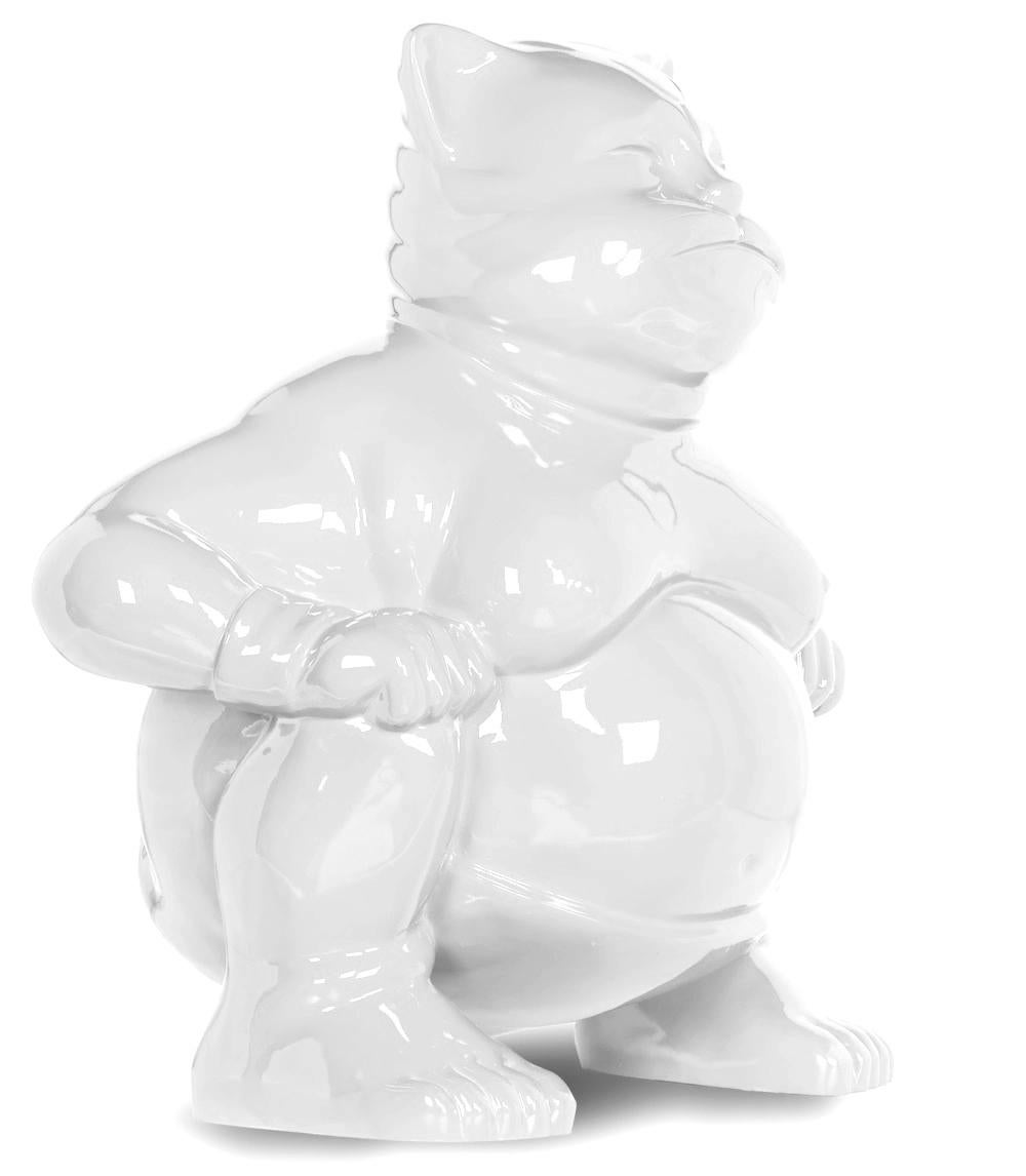 Elegant Sumocat :  White Dance and Battles of Balance For Sale 7