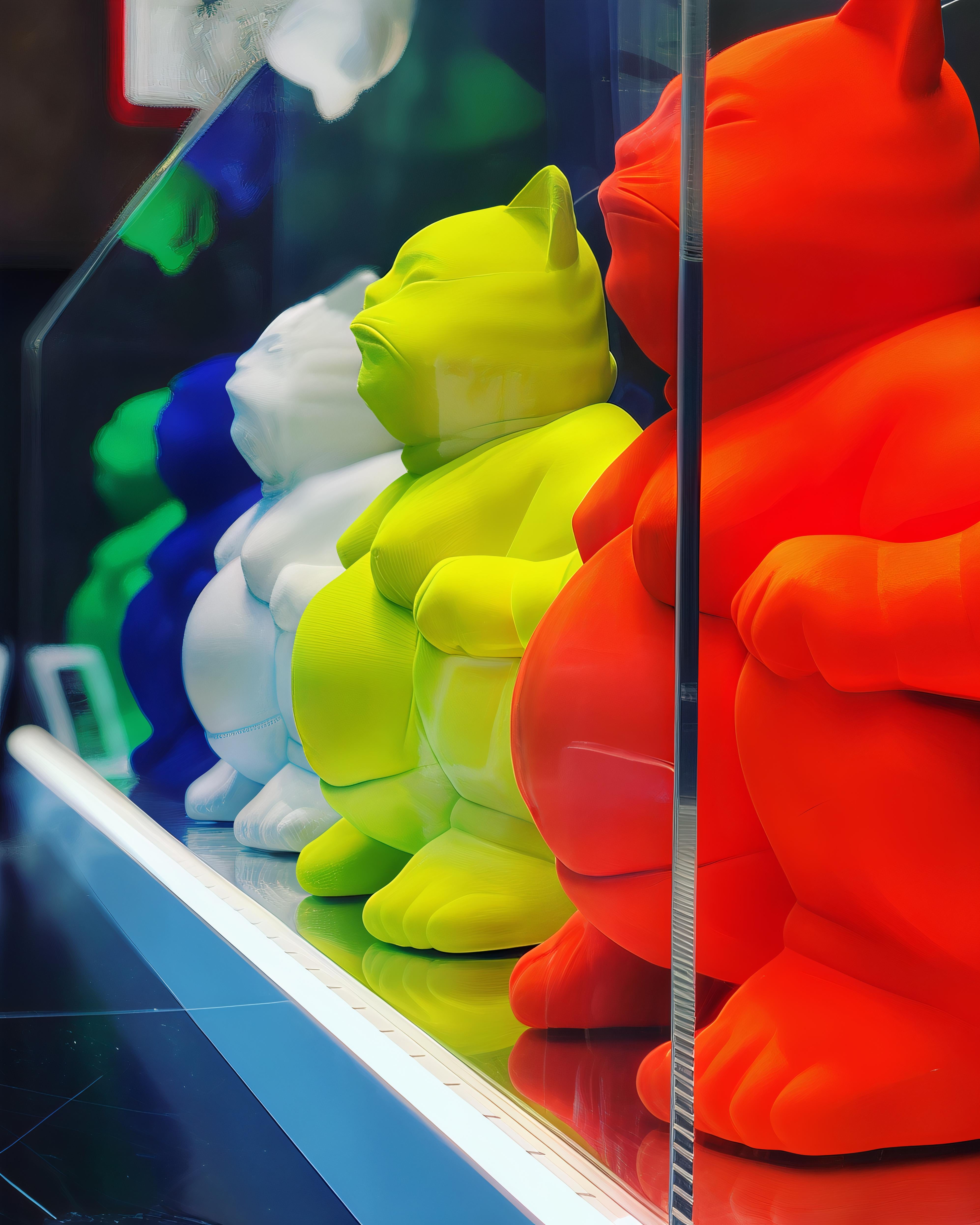 Fivefold Sumowarriors: Spirits of the Ritual Pantheon For Sale 3