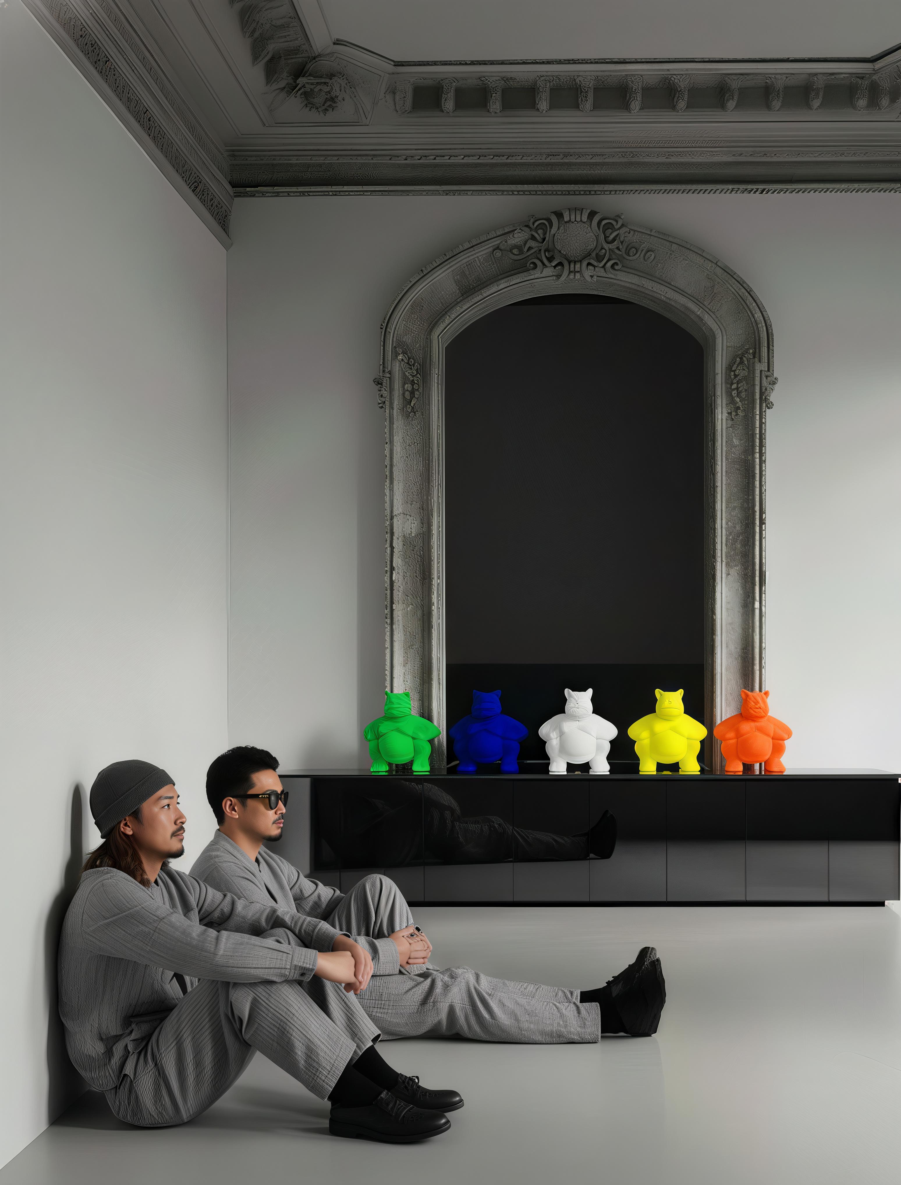 Fivefold Sumowarriors: Spirits of the Ritual Pantheon For Sale 4