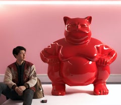 Grandiose Sumocat : Danse rouge et batailles d'équilibre