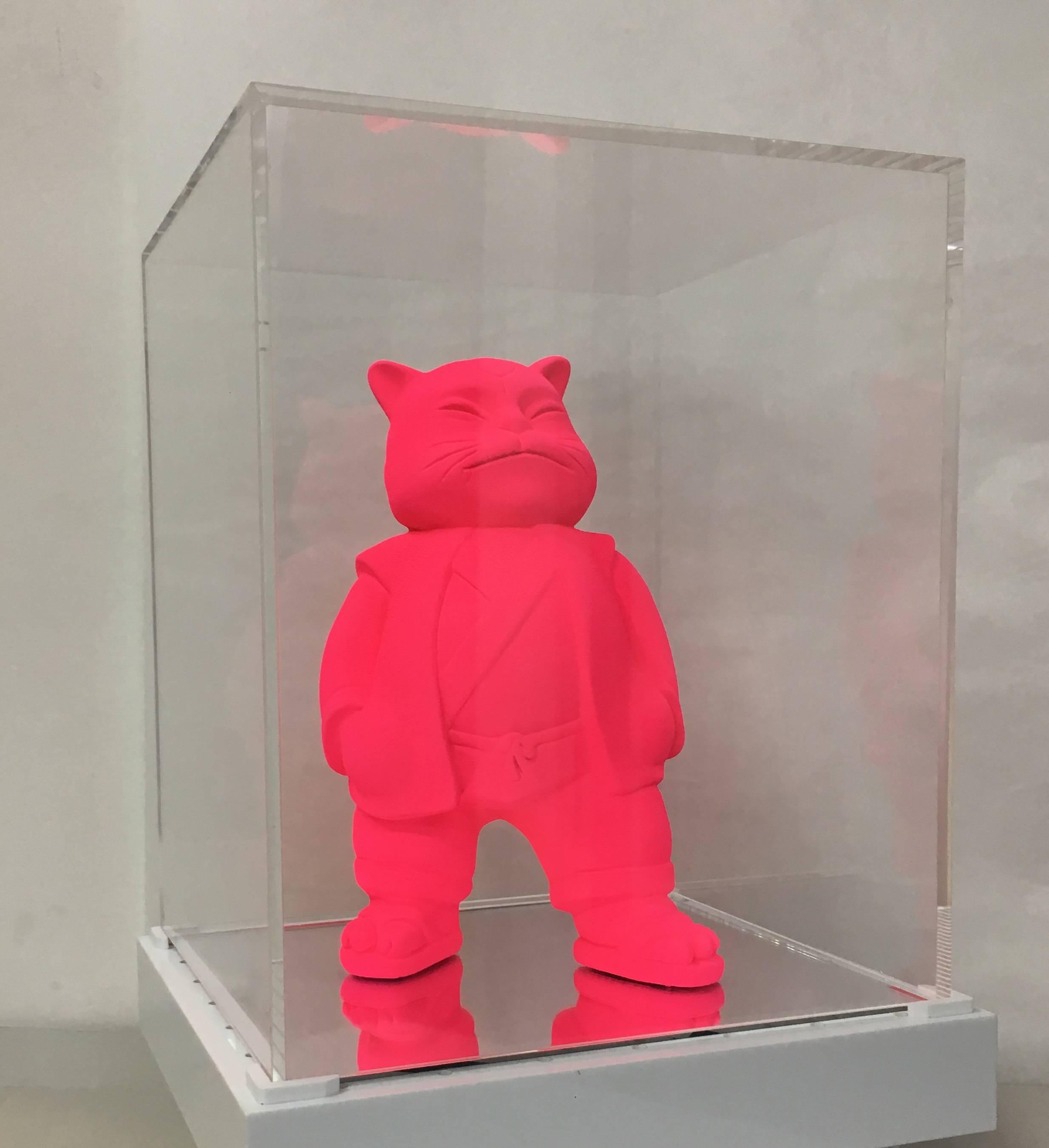 Hiro ANDO   Personaggio rosa  Scultura originale 