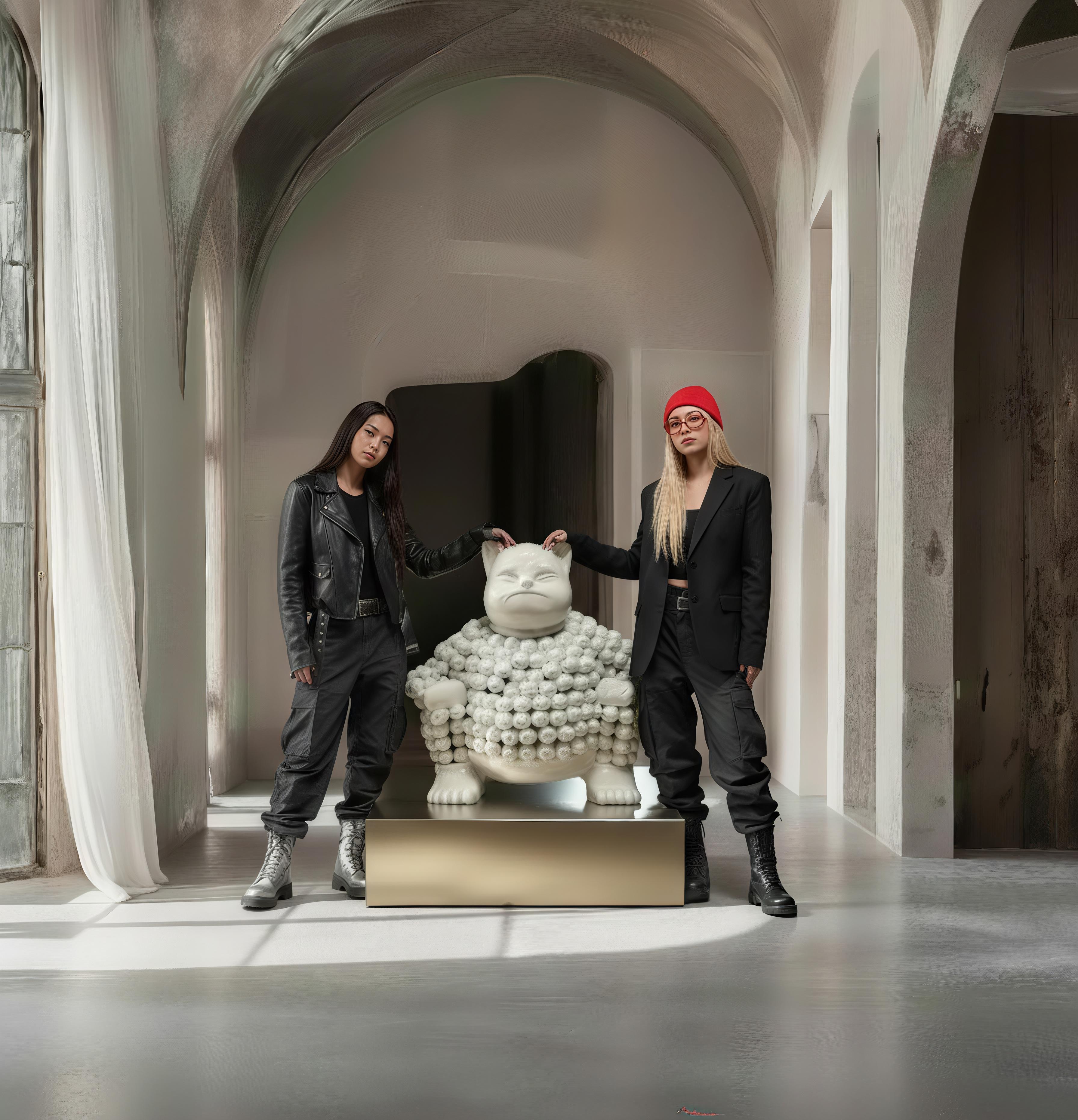 Ivory Sumonmyoji's Resonance : A Harmonious Ode to Onmyōdō's Dance of Dualities For Sale 8