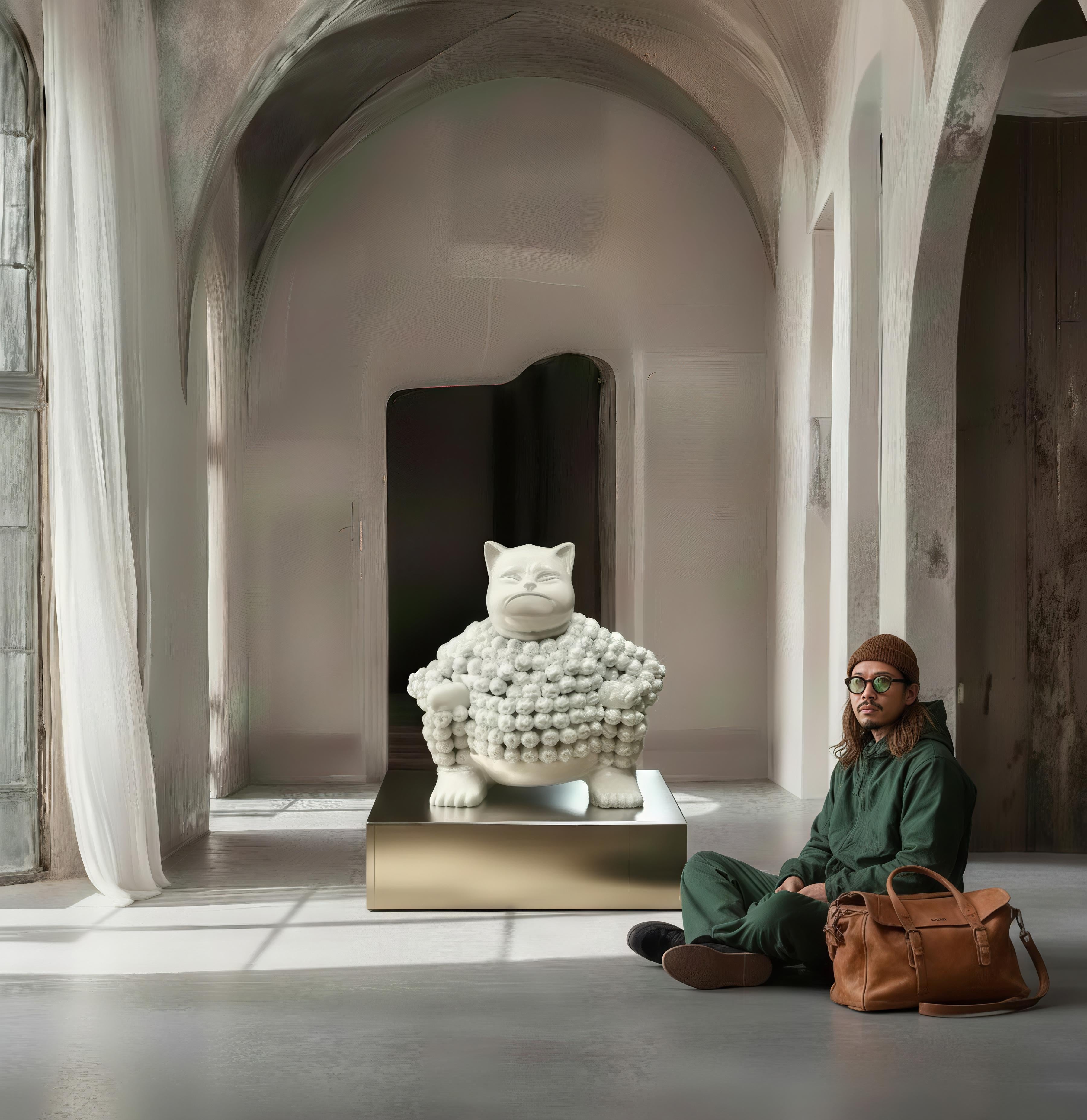 Ivory Sumonmyoji's Resonance : A Harmonious Ode to Onmyōdō's Dance of Dualities For Sale 3