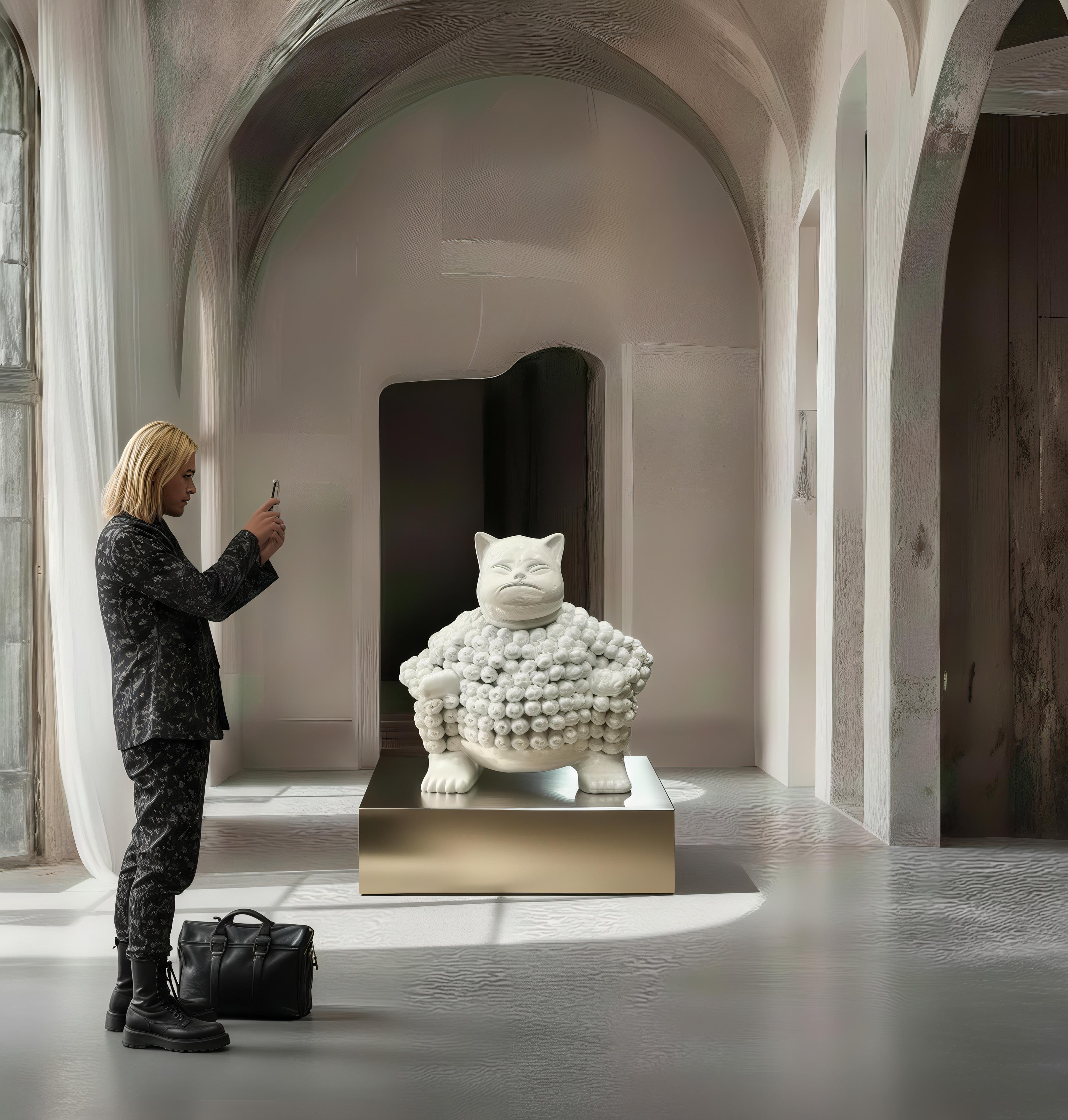 Ivory Sumonmyoji's Resonance : A Harmonious Ode to Onmyōdō's Dance of Dualities For Sale 5