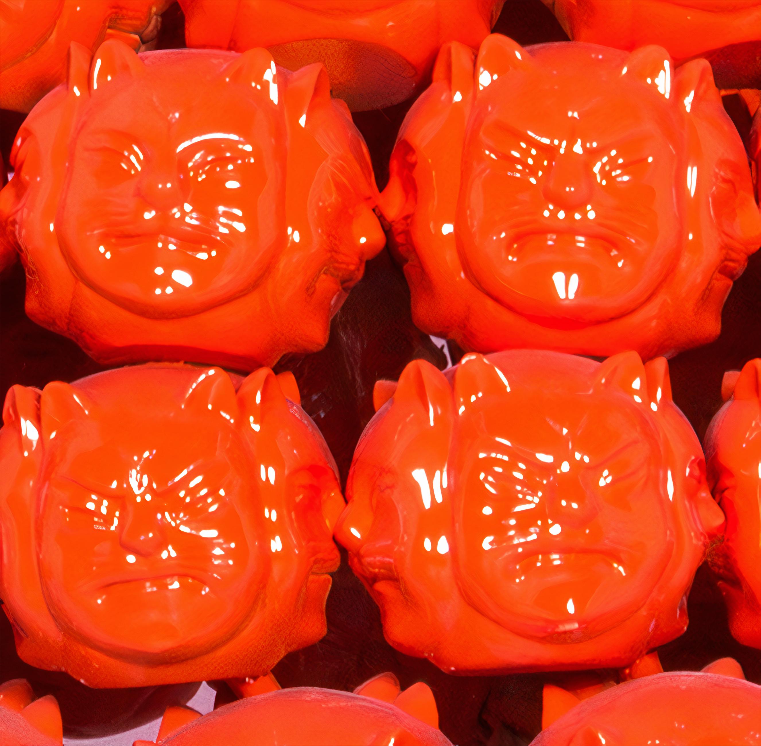 Orange Sumonmyoji's Resonance : A Harmonious Ode to Onmyōdō's Dance of Dualities For Sale 3