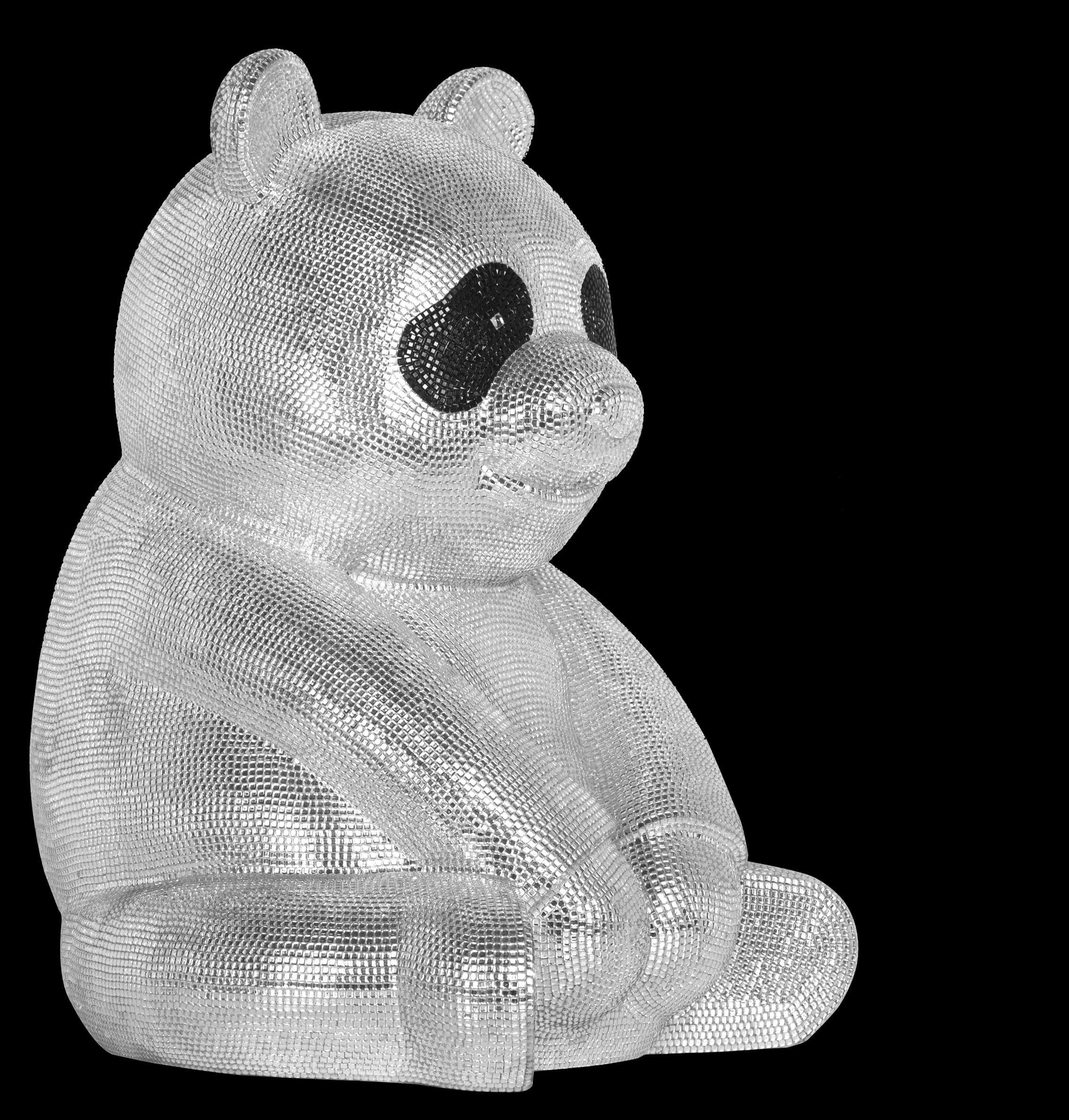 A Pandasan's Lustrous Charme:  Argentum Strahlkraft (Zeitgenössisch), Sculpture, von HIRO ANDO