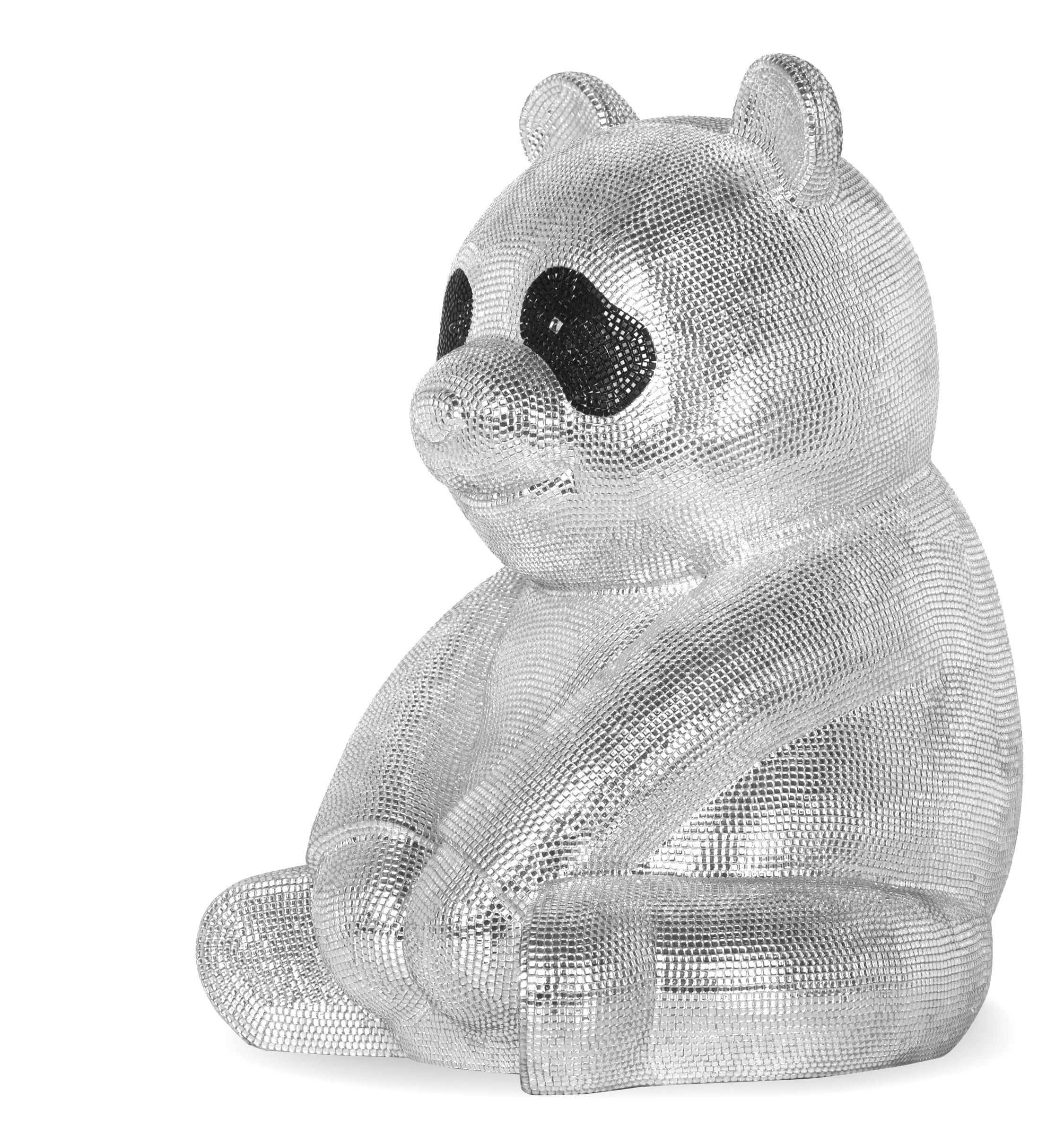 A Pandasan's Lustrous Charm :  Argentum Radiance - Contemporary Sculpture by HIRO ANDO