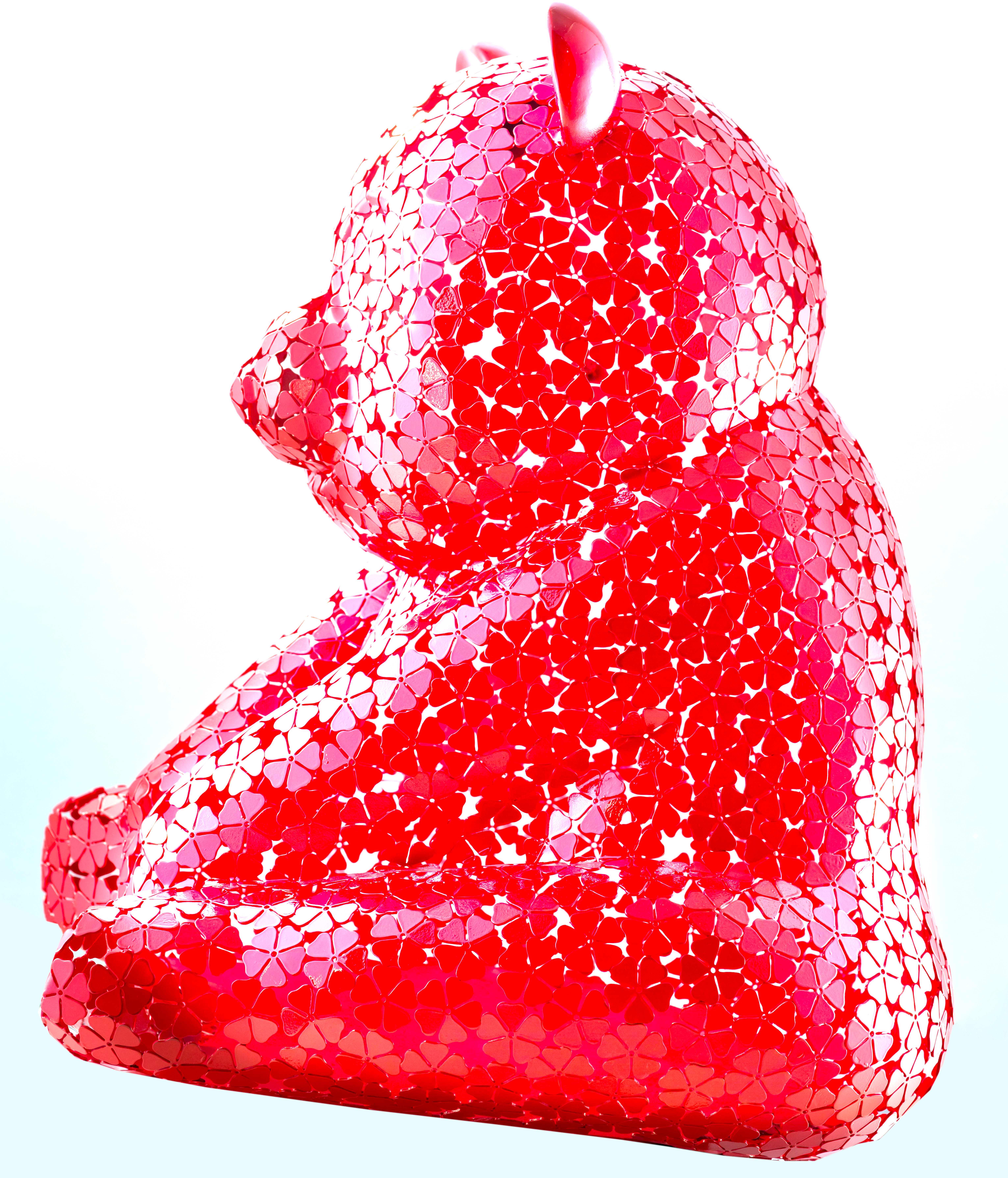 Symphonie Flower Power de Pandasan - Contemporain Sculpture par HIRO ANDO