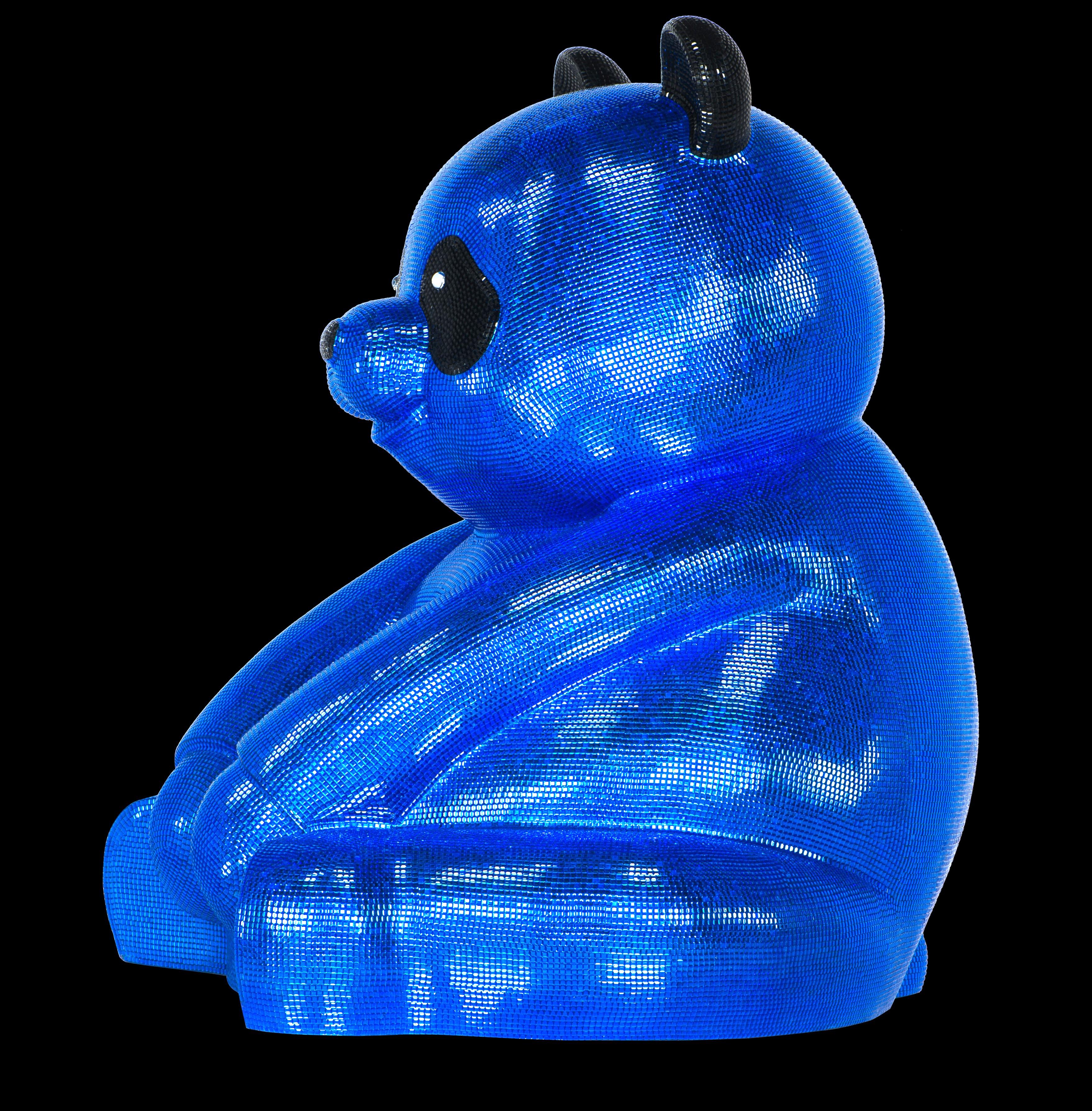 L'Azzurro Brillante di Pandasan: un piccolo splendore di Eleganza in vendita 7