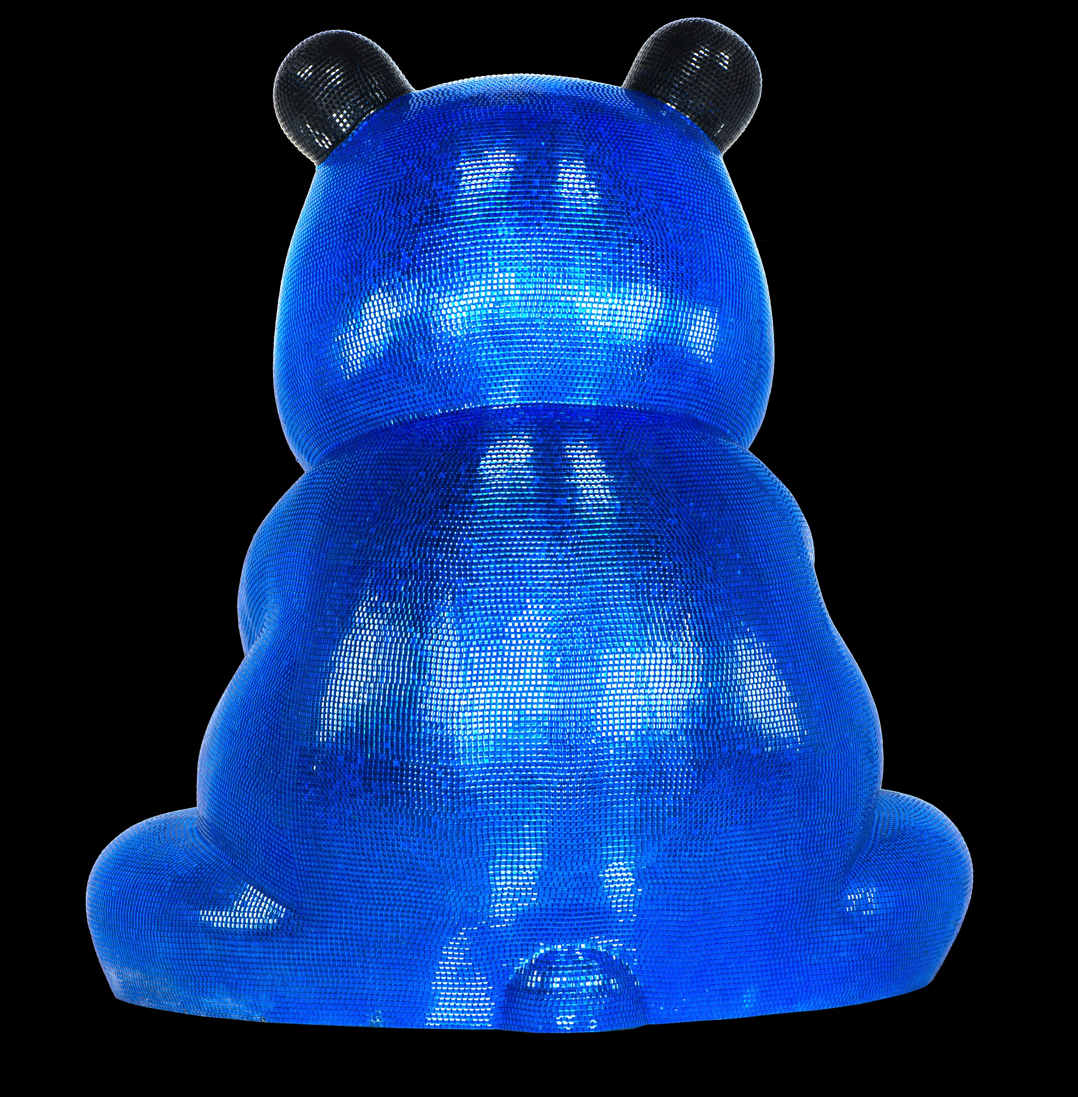 L'Azzurro Brillante di Pandasan: un piccolo splendore di Eleganza in vendita 8