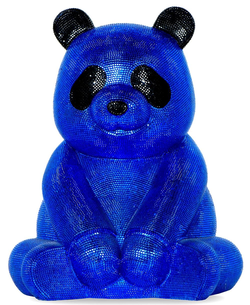 L'Azzurro Brillante di Pandasan: un piccolo splendore di Eleganza - Sculpture Contemporaneo di HIRO ANDO