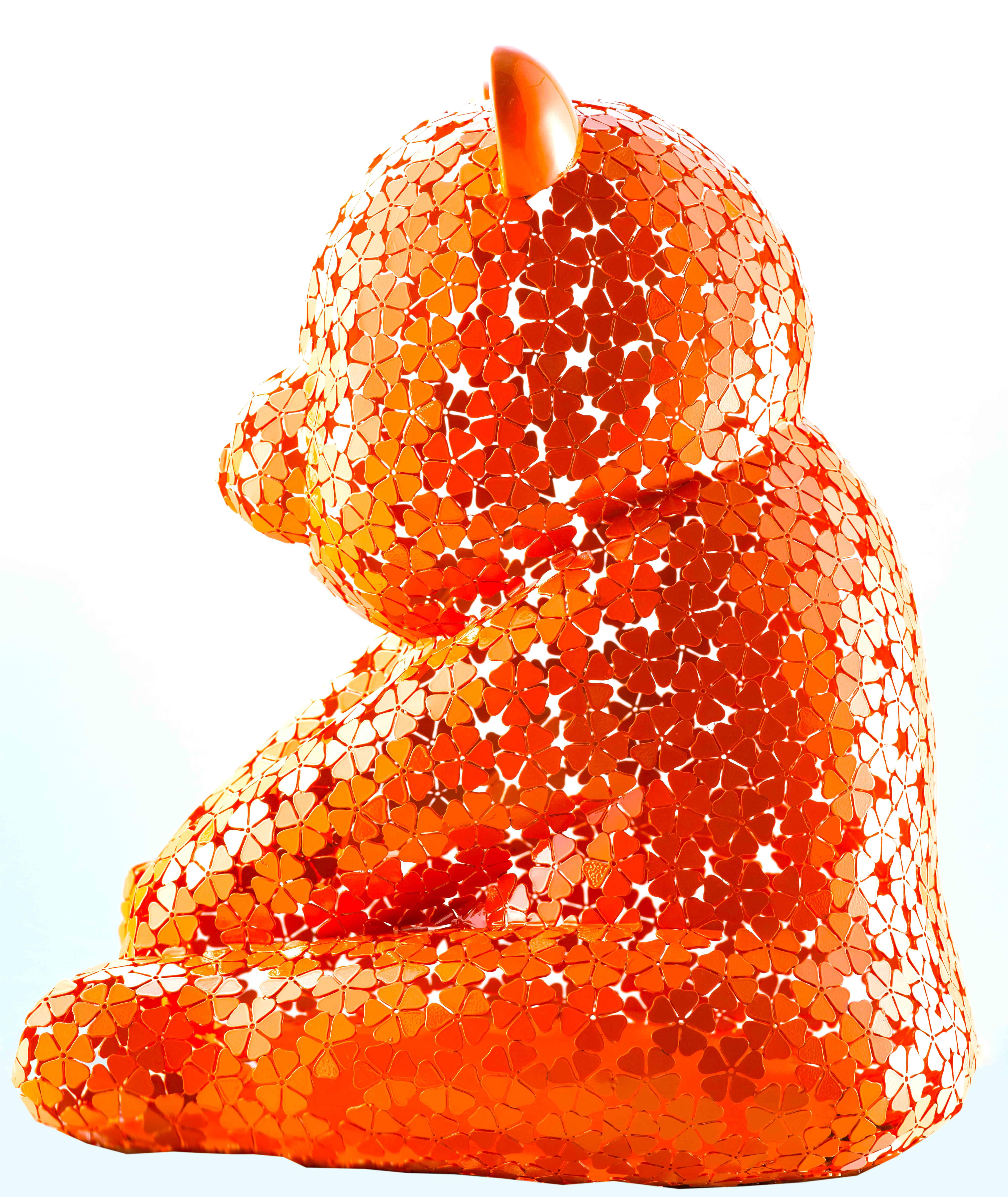 Pandasan's Flower Power Tangerine Symphony For Sale 4