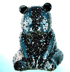 Pandasan's Petite Blossom: Azure Serenade