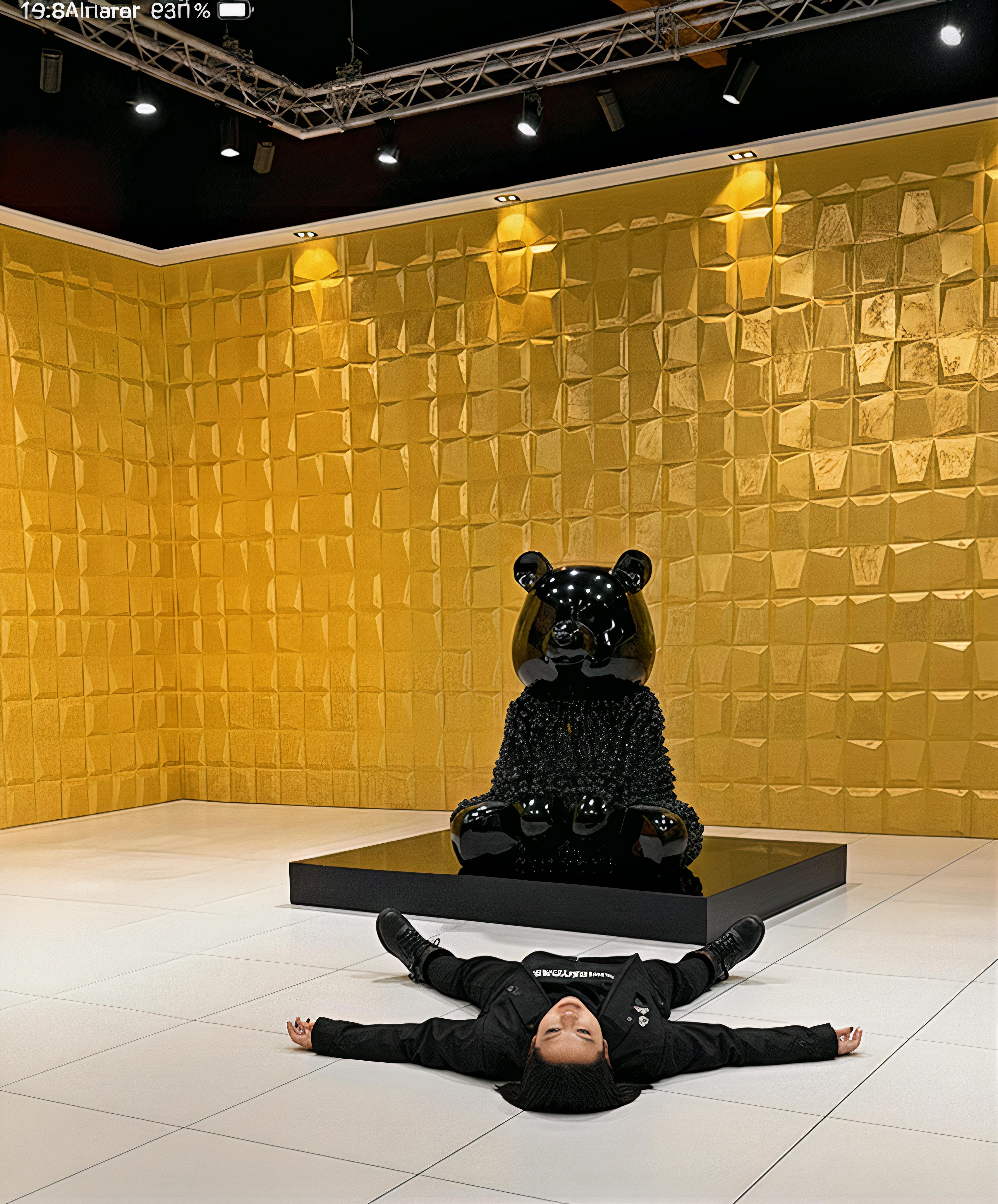 Pandason's Black: un balletto lillipuziano di meraviglie cromatiche in vendita 5