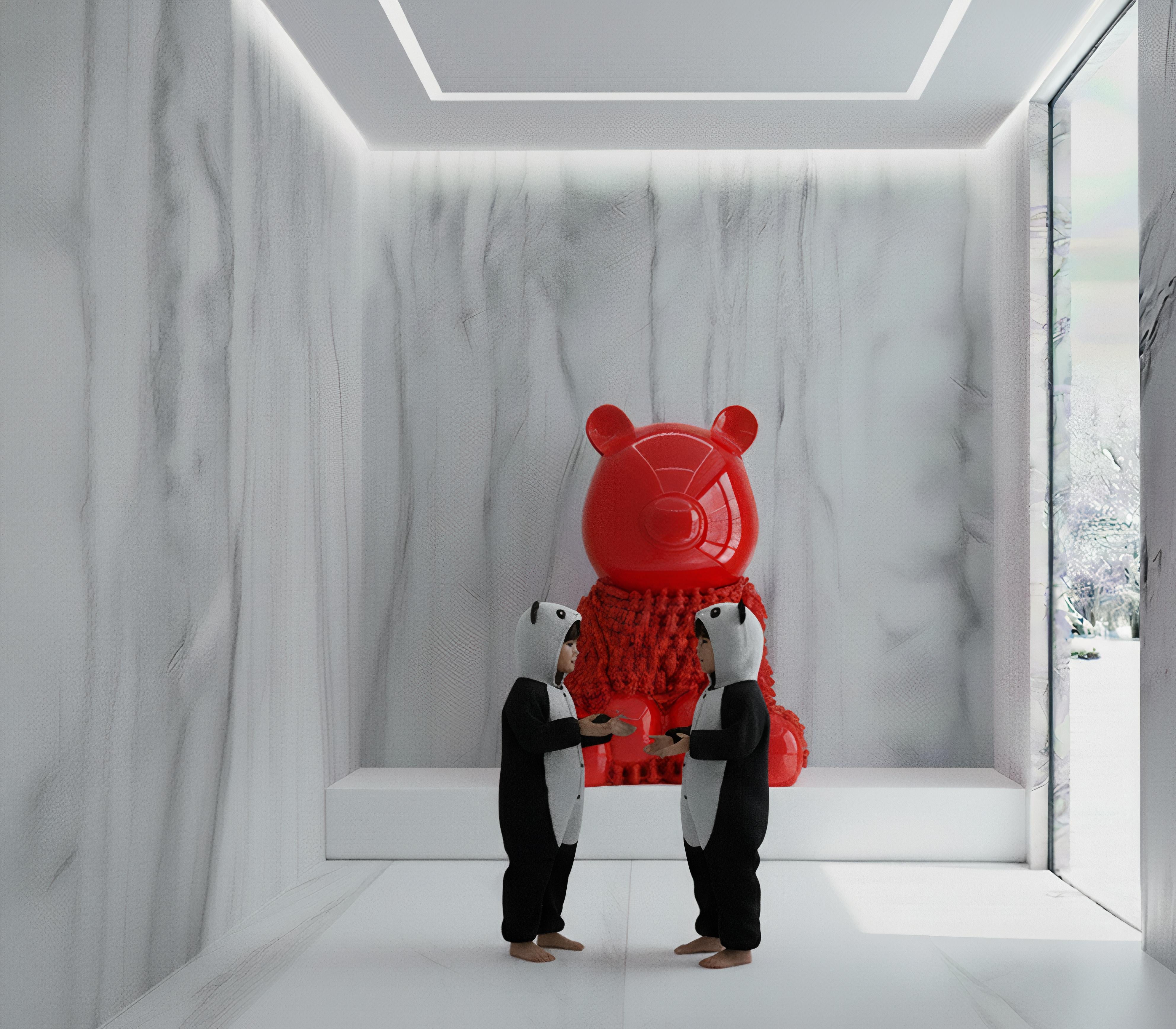 Il rosso di Pandason: un balletto lillipuziano di meraviglie cromatiche in vendita 2