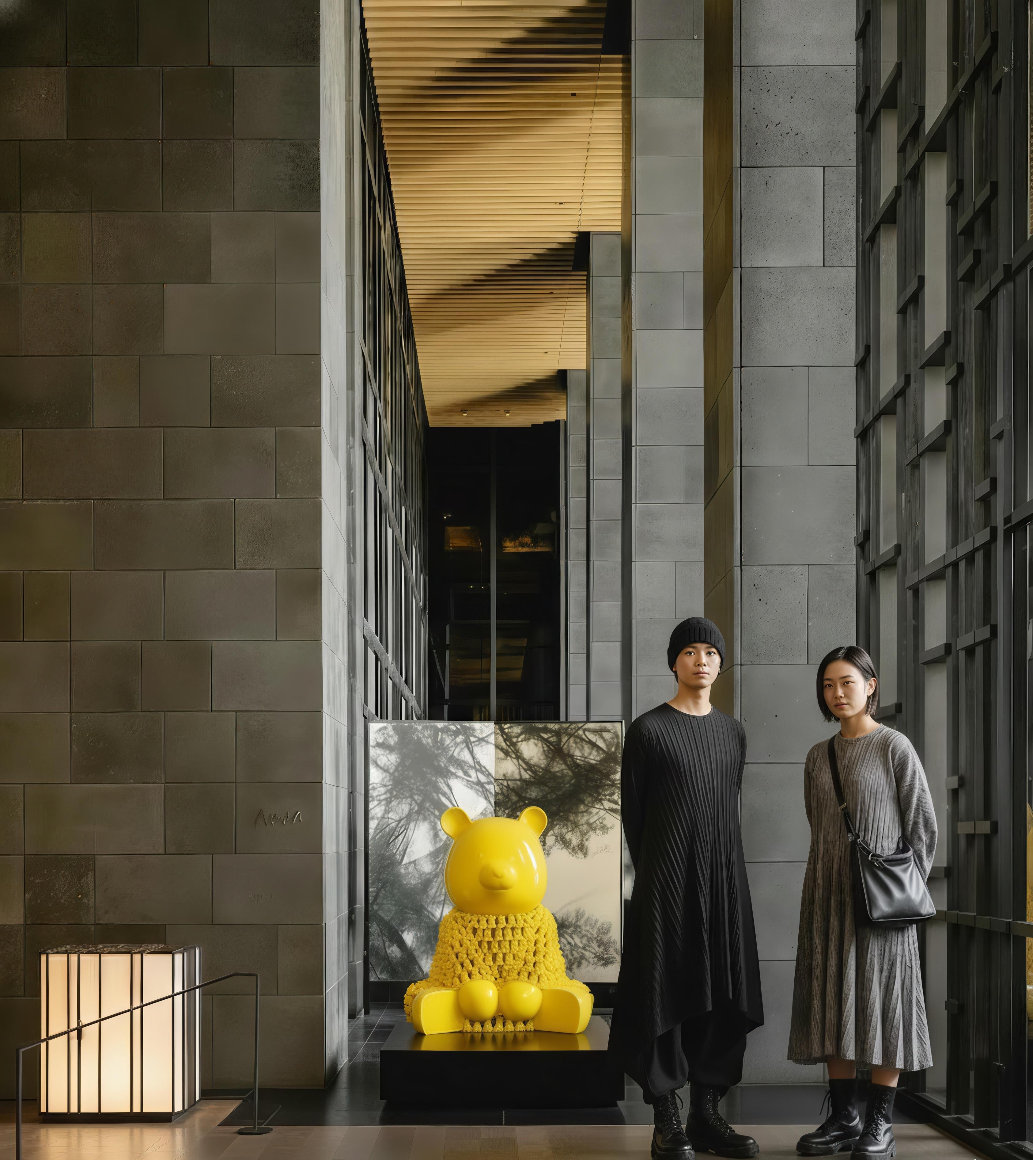 Pandason's Yellow : A Lilliputian Ballet of Chromatic Marvels in vendita 3