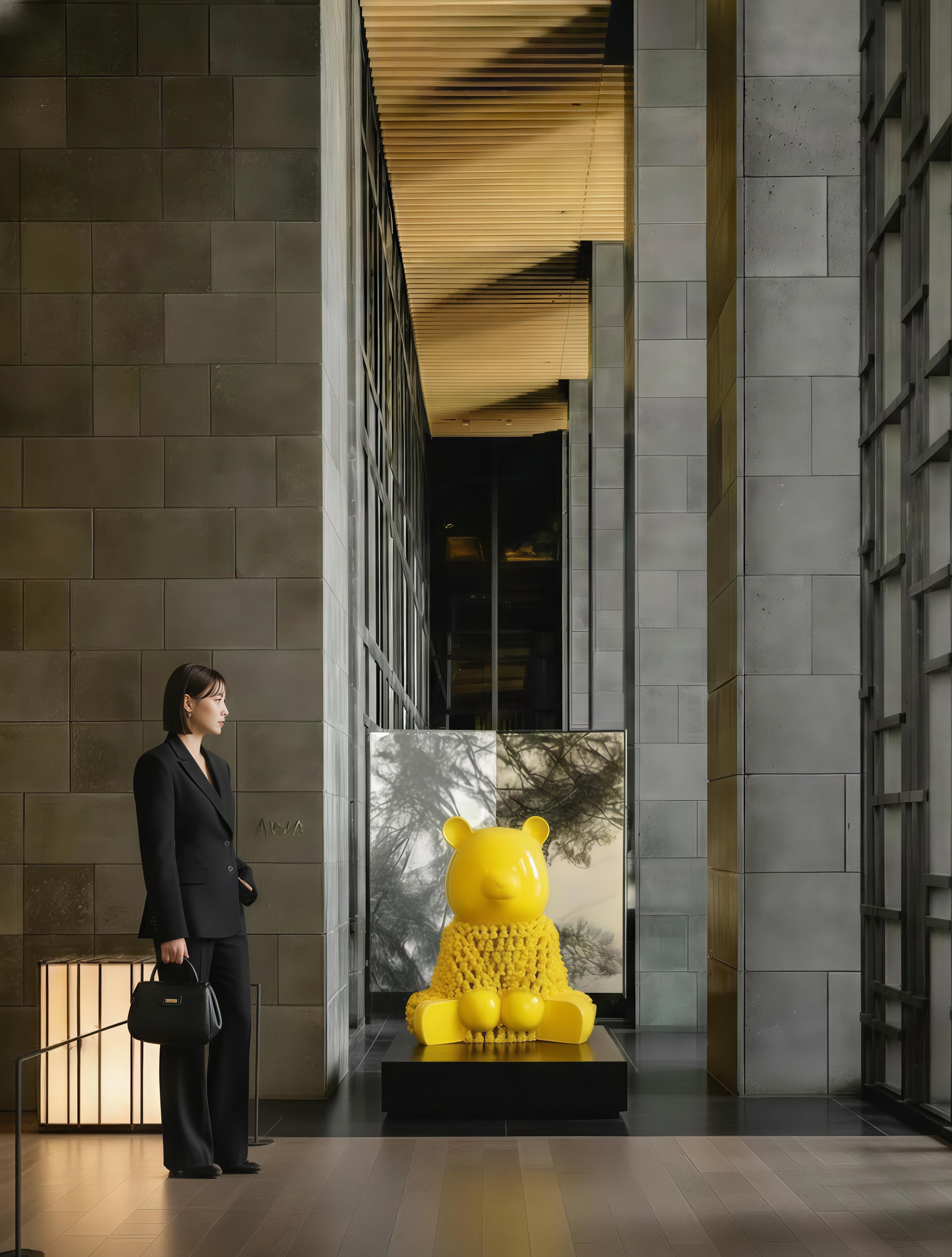 Pandason's Yellow : A Lilliputian Ballet of Chromatic Marvels in vendita 5