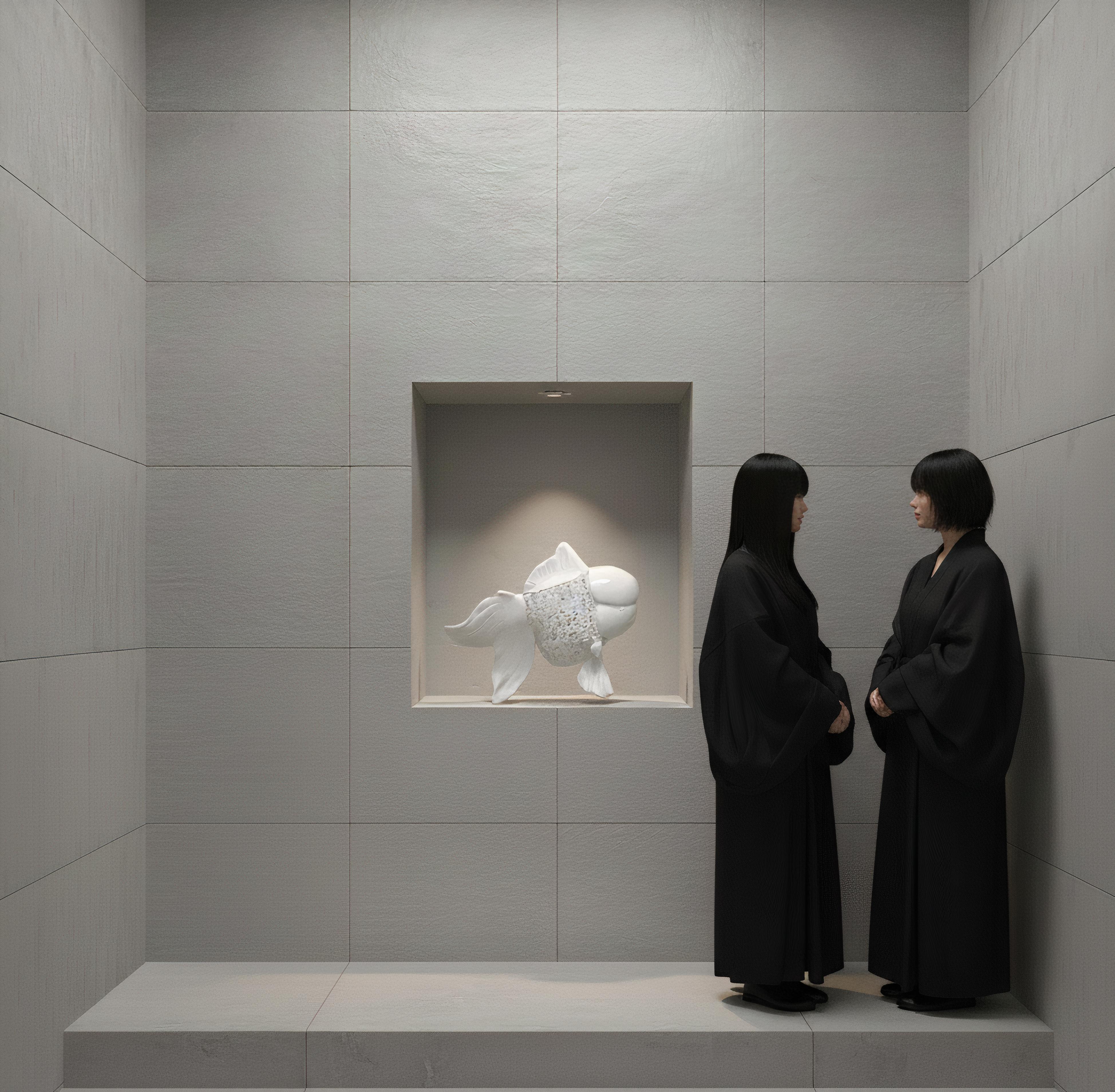 2015, 8 Ausgaben
Edelstahl poliert und geschnitzt, bemalt und lackiert
15 7/10 × 24 4/5 × 18 1/2 Zoll - 40 × 63 × 47 cm
Das Kunstwerk ist vom Künstler signiert, mit Editionsnummer und Datum unter dem Körper eingraviert
Die Kunstwerke werden von