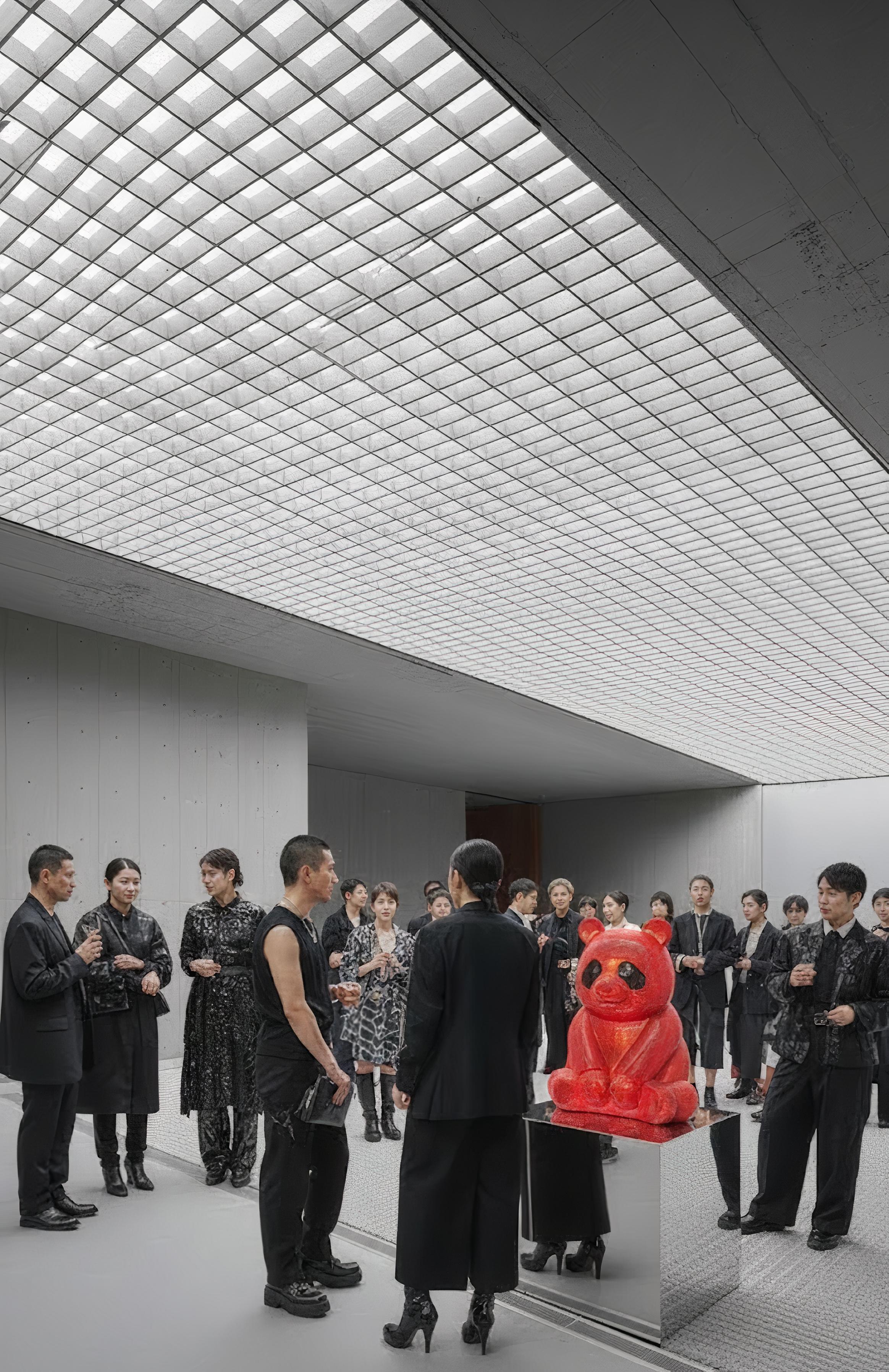 Petite Radiance : L'éclat écarlate de Pandasan en vente 4