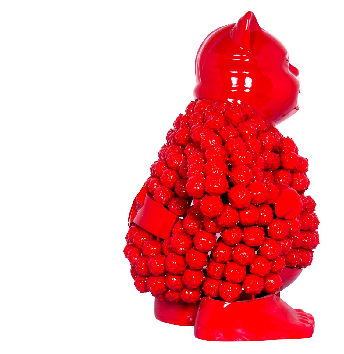 Red Sumonmyoji's Resonance : A Harmonious Ode to Onmyōdō's Dance of Dualities For Sale 7