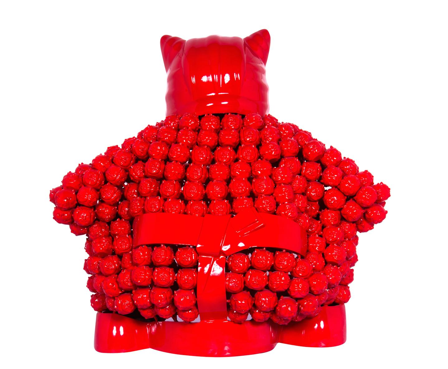 Red Sumonmyoji's Resonance : A Harmonious Ode to Onmyōdō's Dance of Dualities For Sale 2