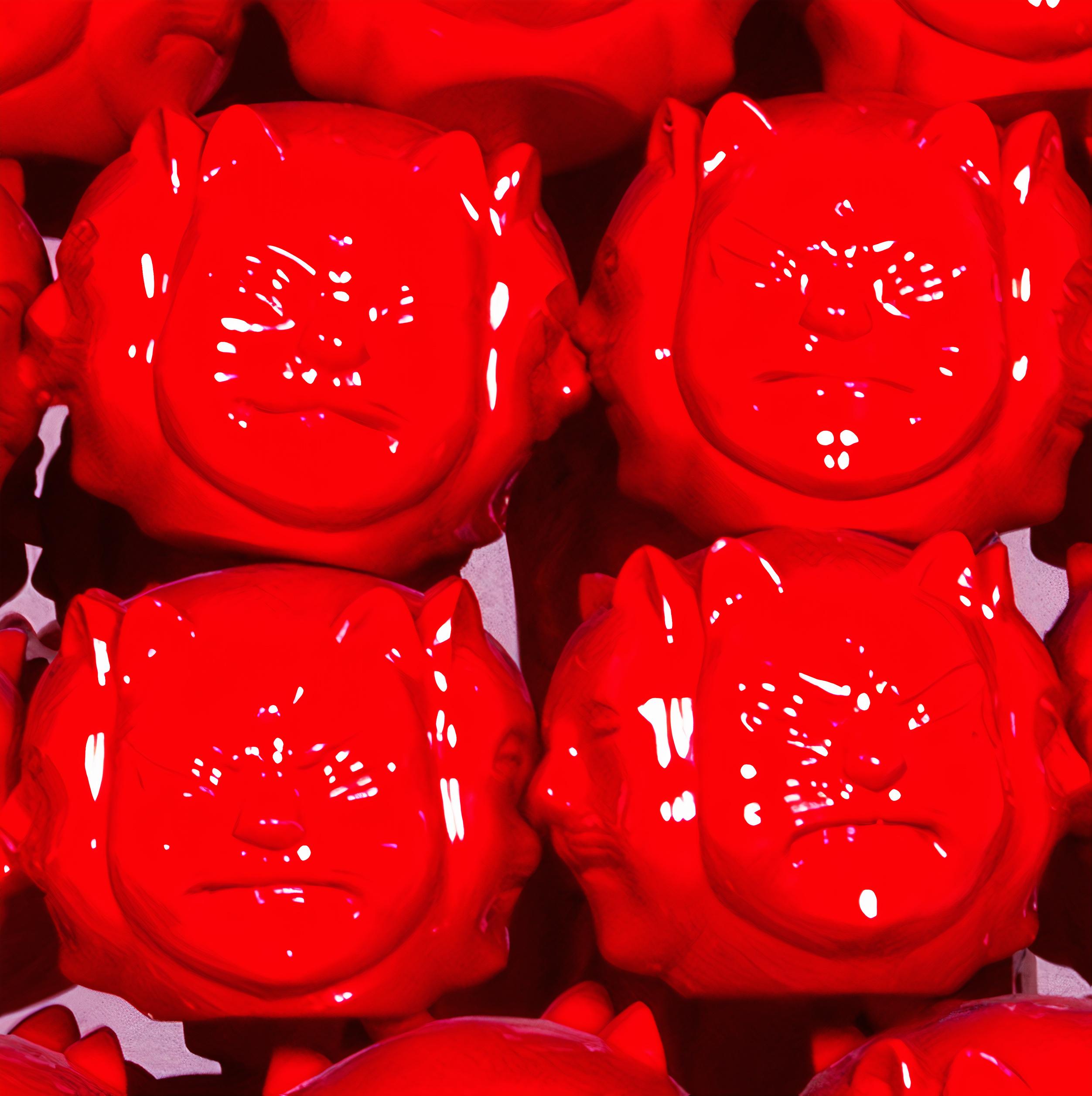 Red Sumonmyoji's Resonance : une ode harmonieuse à la danse des dualités d'Onmyōdō en vente 3