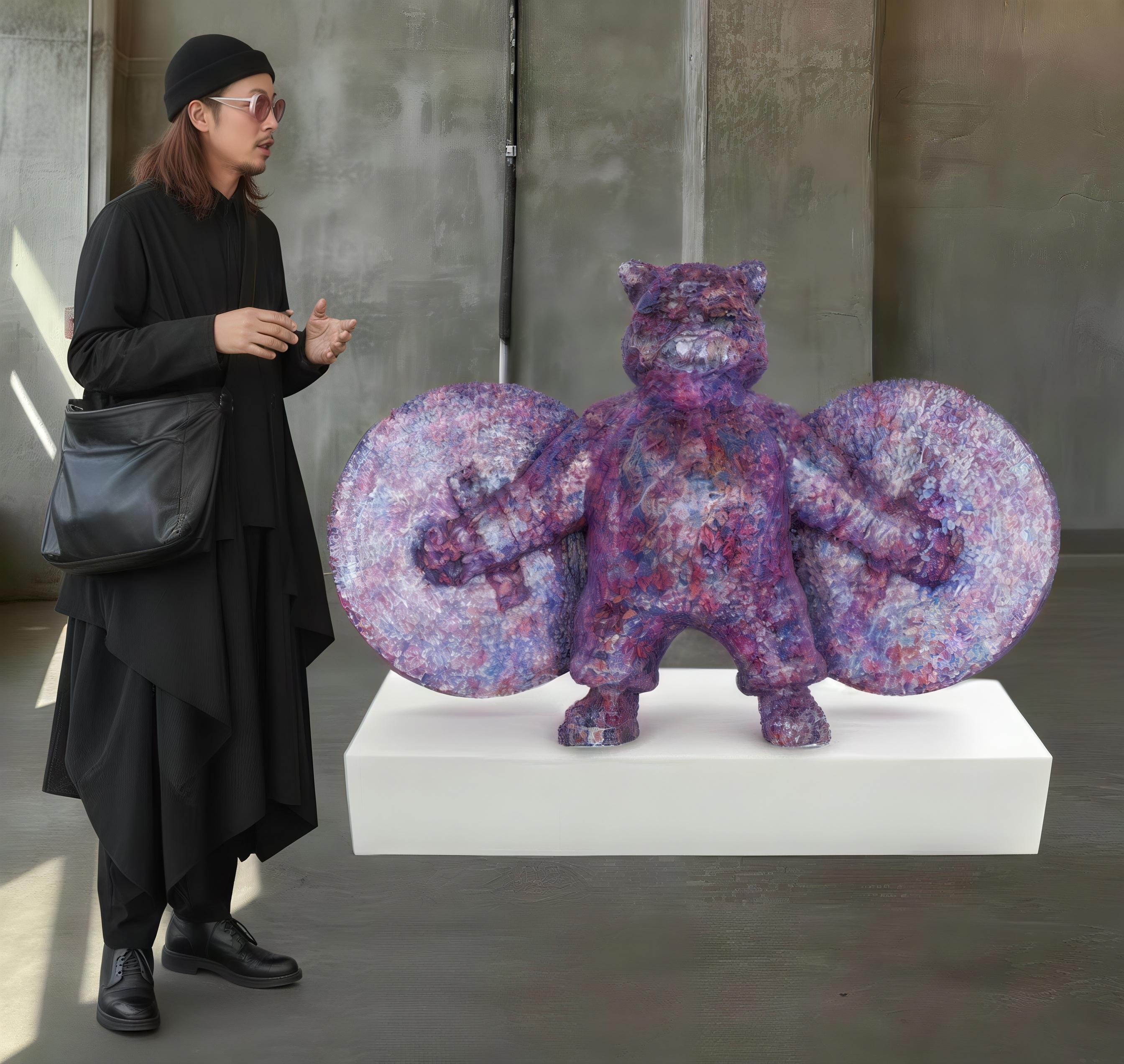 Roseate Sentinel : Warriorcat's Blush Crystal Guardian