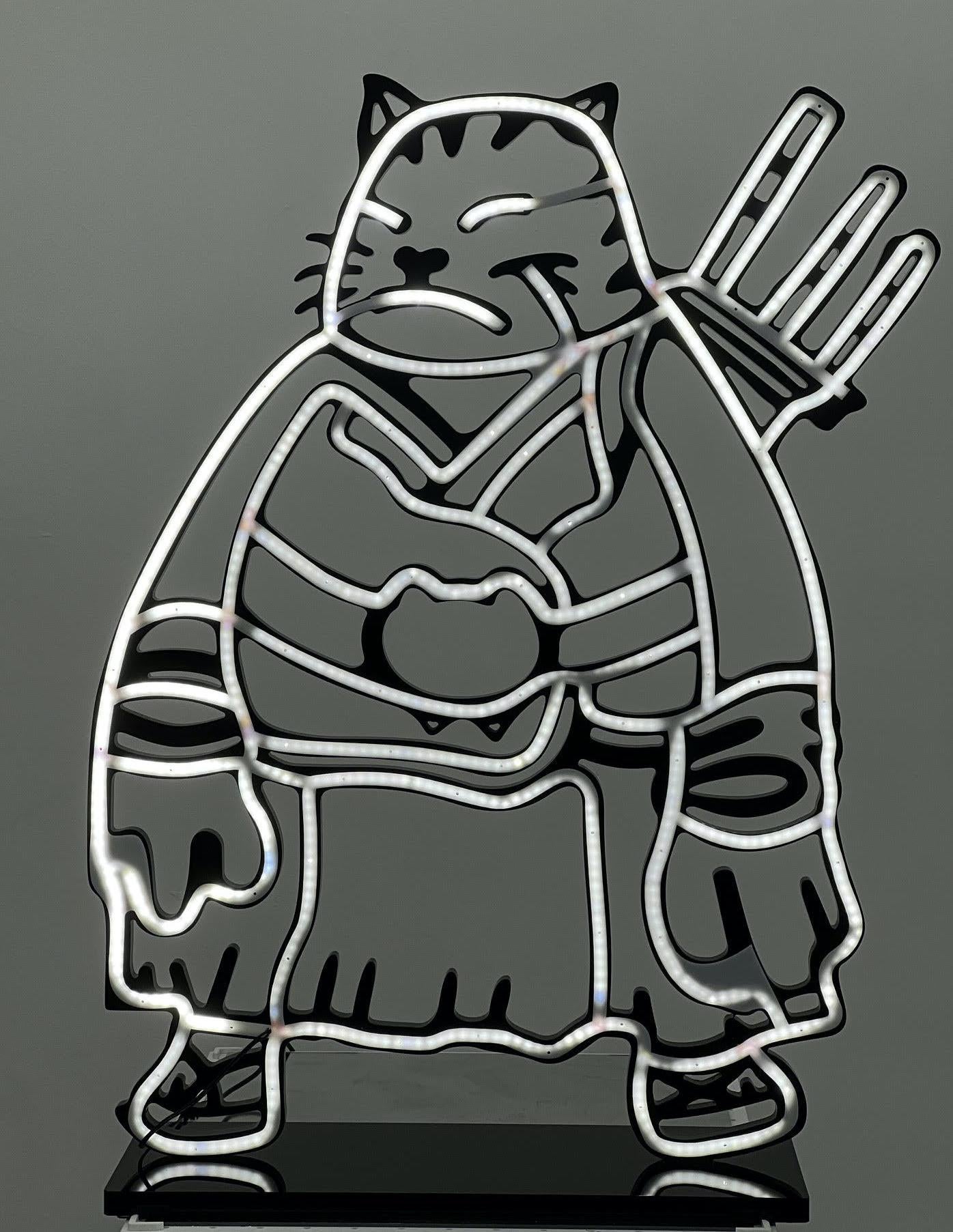 Samuraicat Prowess : Luminous Blade Sketch For Sale 3