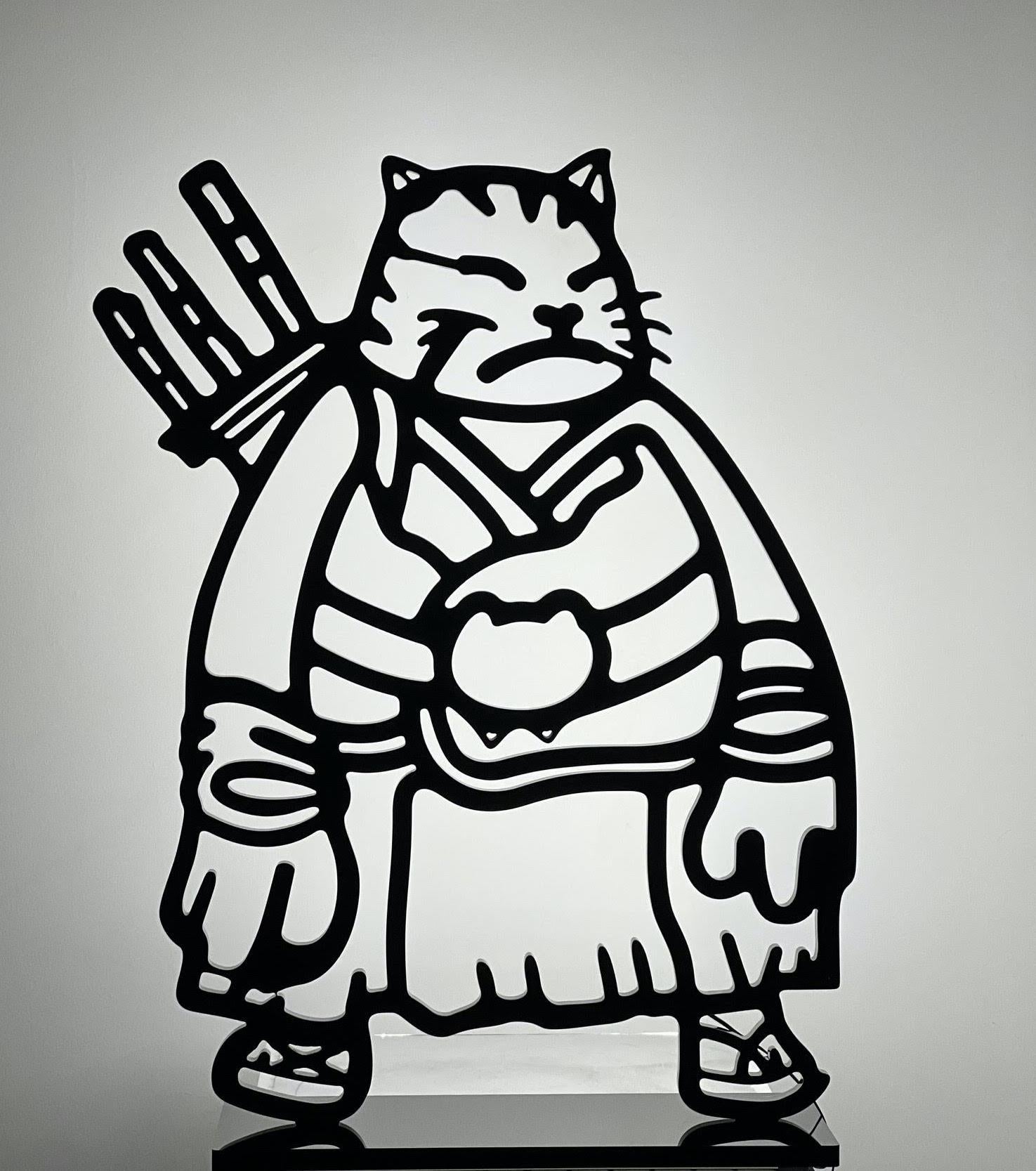 Samuraicat Prowess : Luminous Blade Sketch For Sale 4