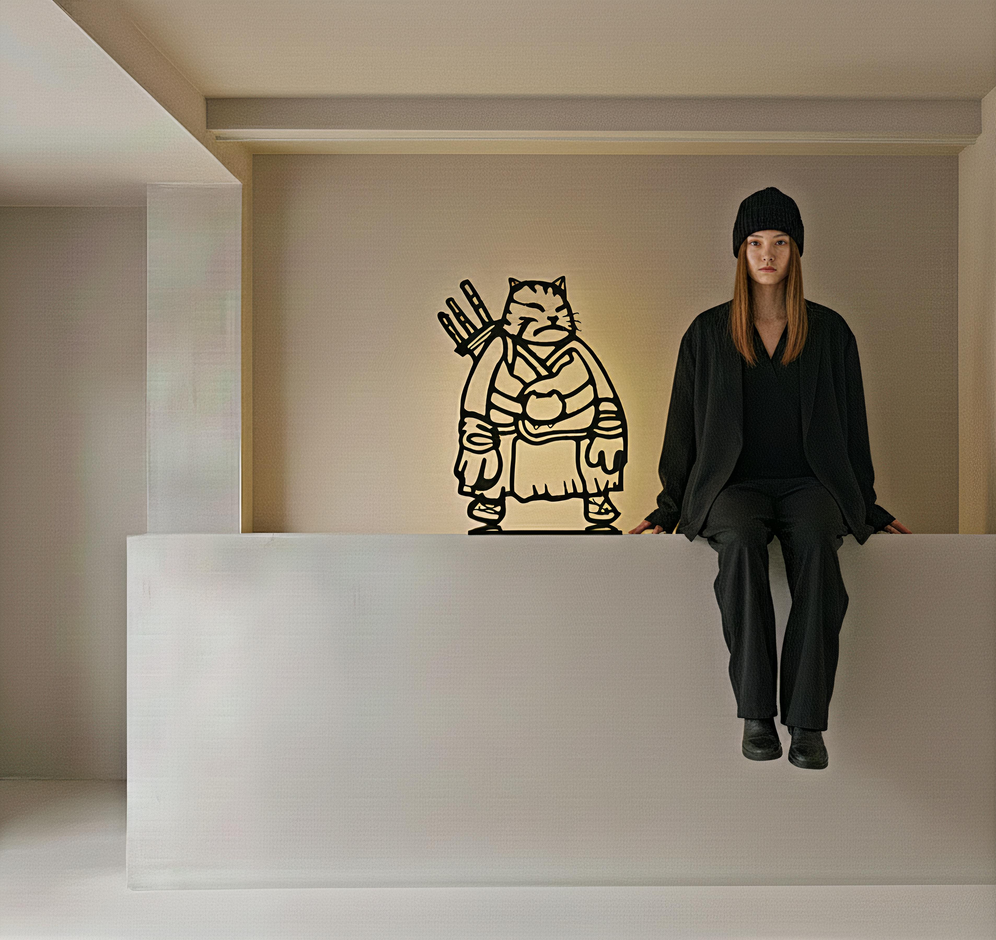 Samuraicat Prowess : Luminous Blade Sketch For Sale 6