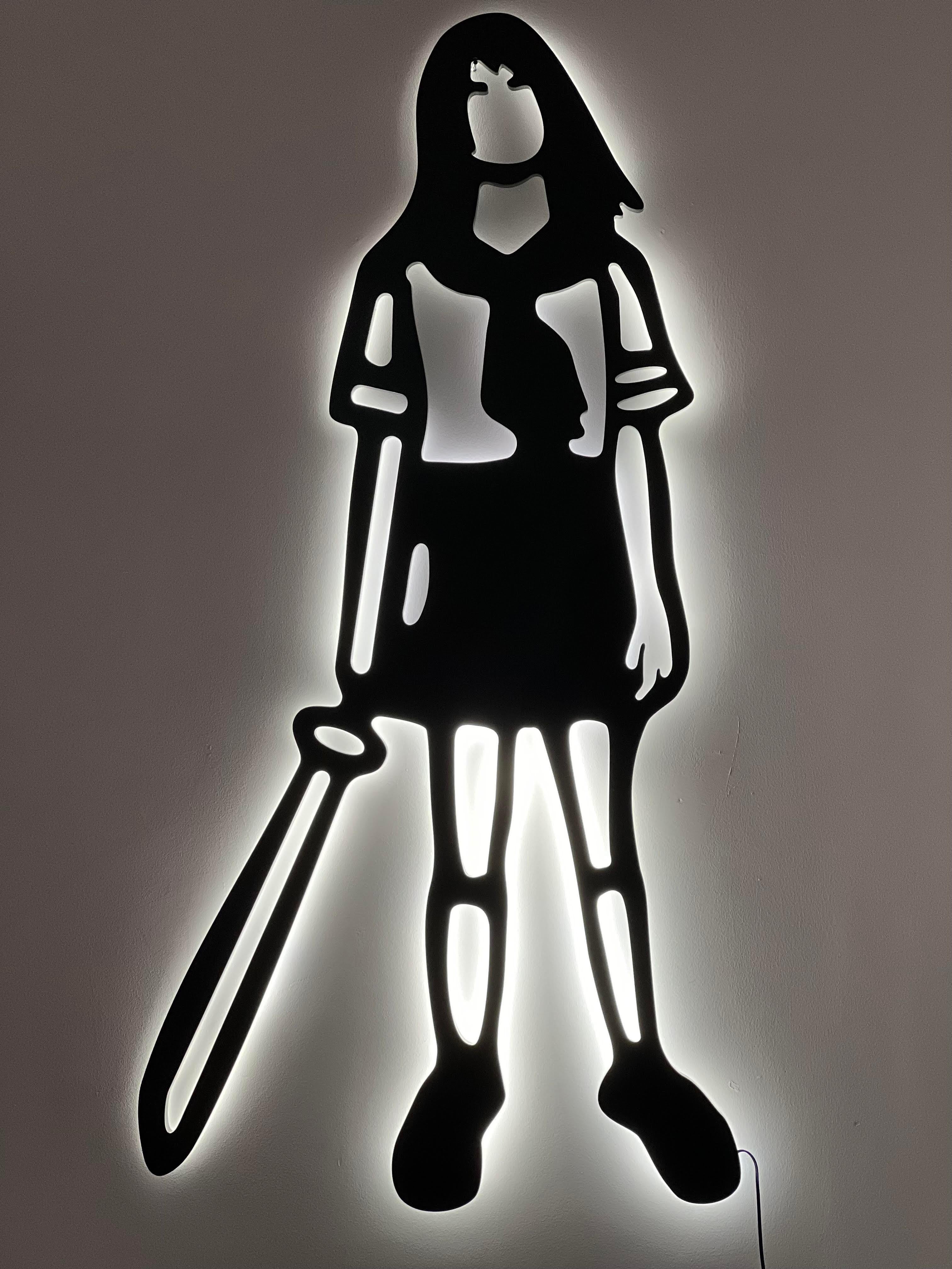 Satomi N : Das Flüstern der Resilienz im verschleierten Abgrund (Zeitgenössisch), Sculpture, von HIRO ANDO