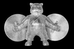 Silvered Warriorcat's Vigil : Spectral Crystal Guardian