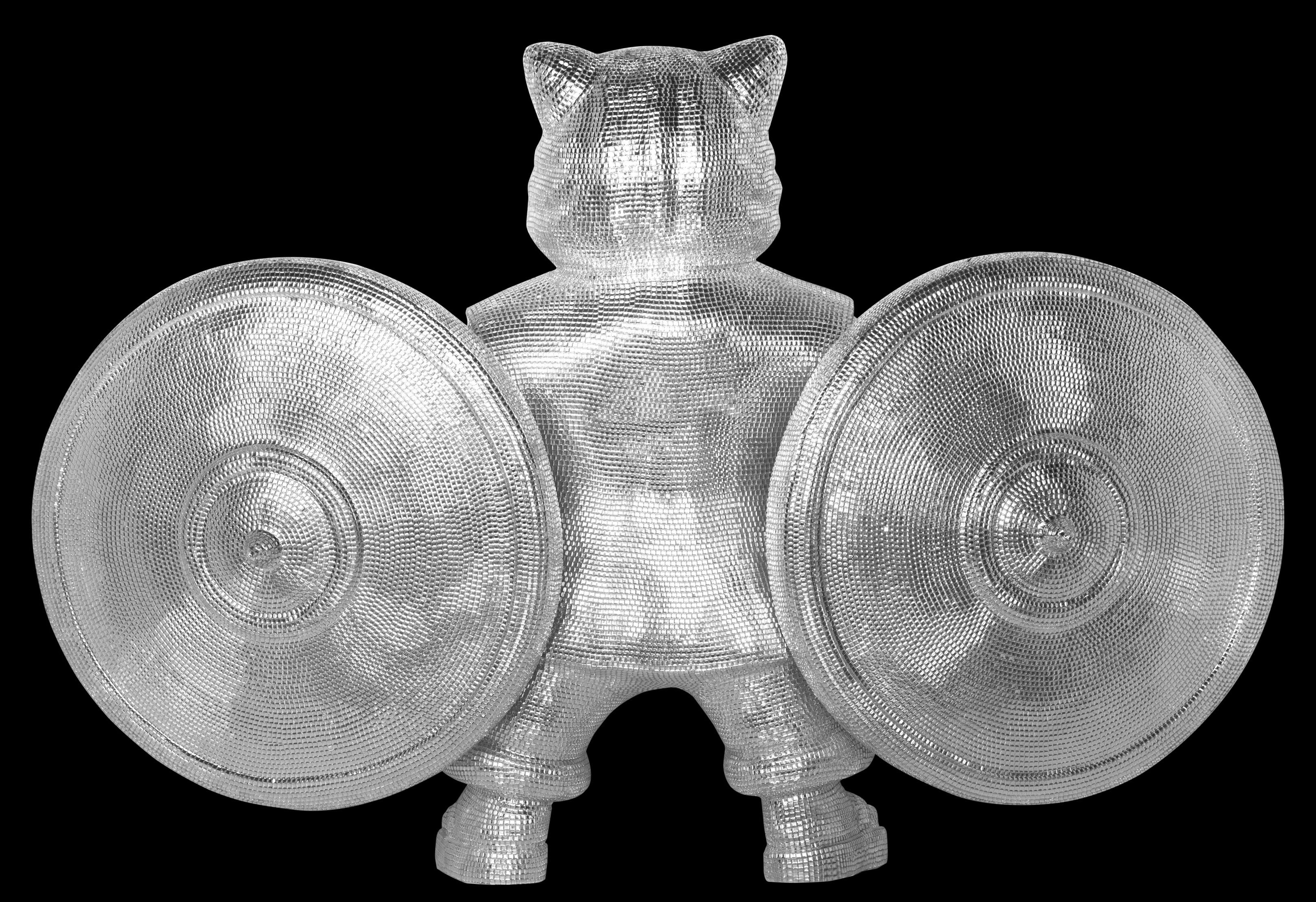 Vigil du guerriercat argenté : Gardien en cristal Spectral en vente 5