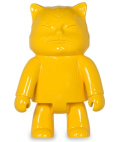 Supreme Robotcat: Cybernetic Maestro aus Alabaster