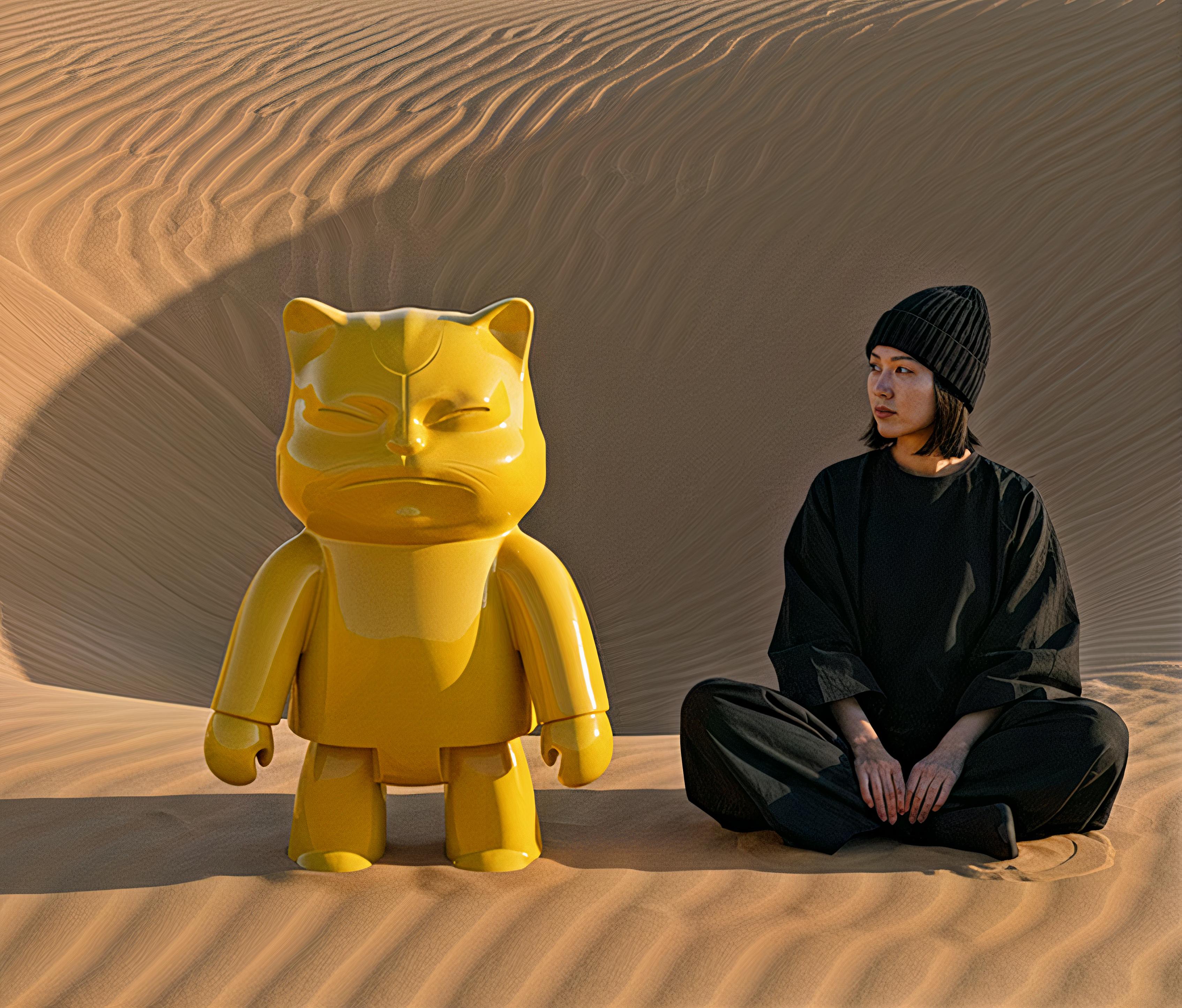 Supremo Robotcat : Maestro cibernetico di Alabastro in vendita 2