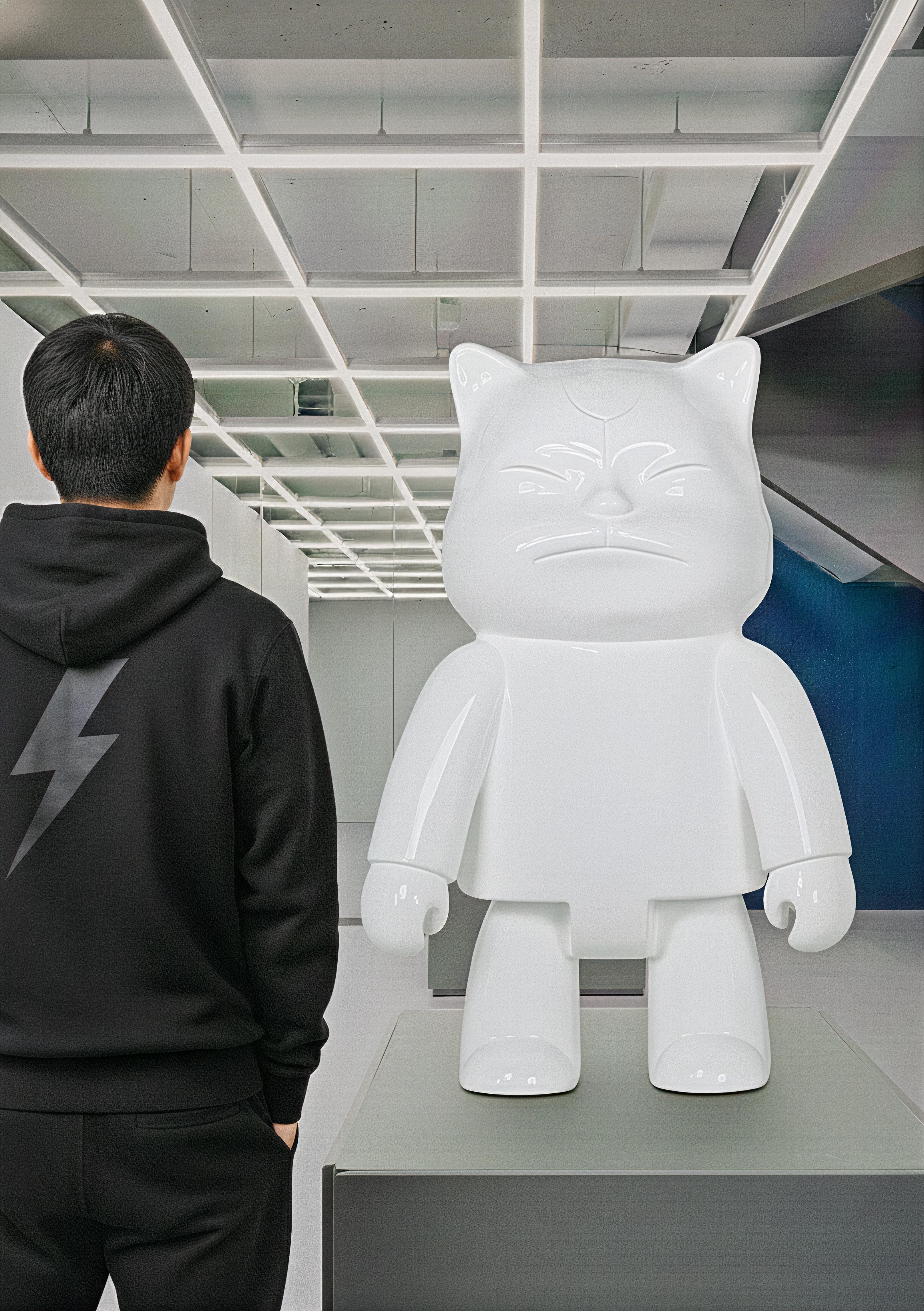 Supremo Robotcat : Maestro cibernetico di Alabastro in vendita 2